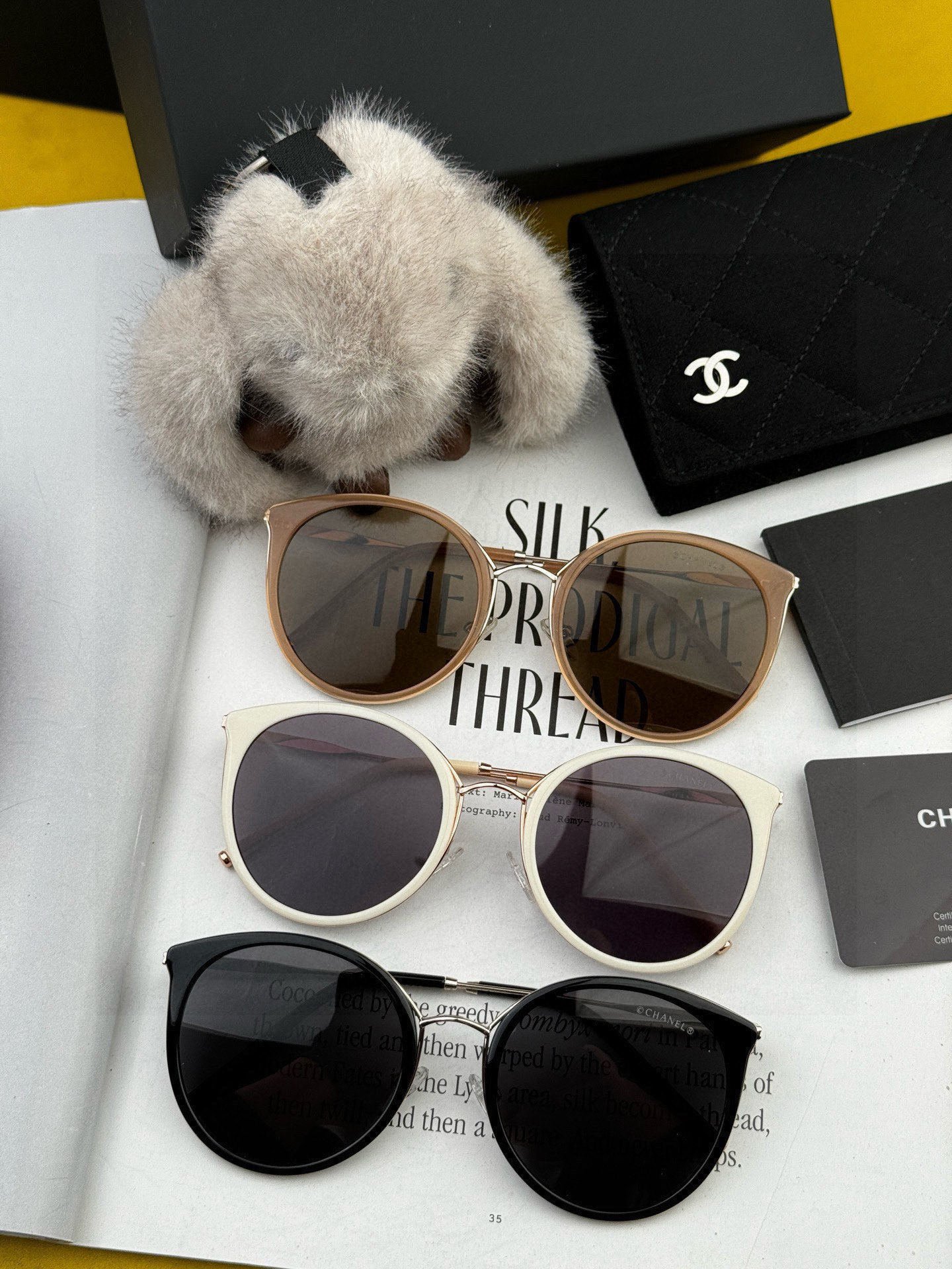 新品CHANEL 香奈儿太阳镜以独特魅力和前卫风格诠释春夏最新眼镜，质感超好佩带舒适 型号：CH6314