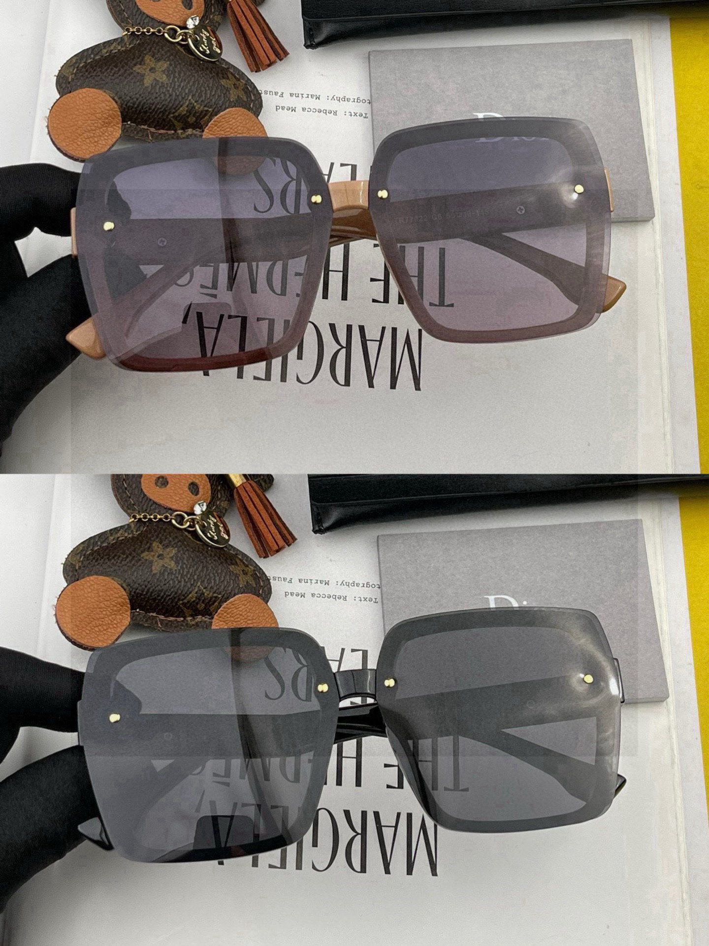 TR版本-偏光【独家大牌太阳镜无滤镜‼实拍上架 Dior官网最新发布新款太阳镜🕶，注意⚠我们是高清镜片 