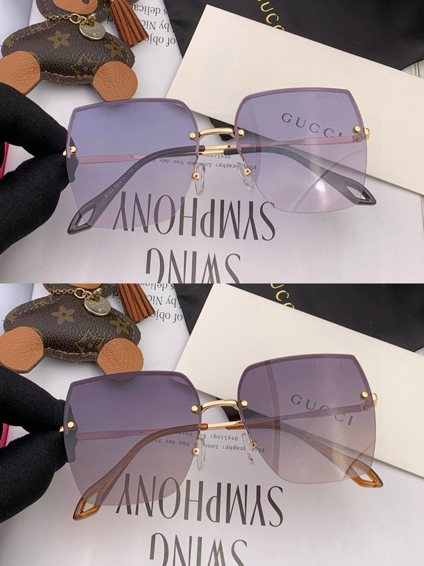 【CHANEL】香奈儿 潮流爆款 时尚大框太阳镜 佩戴舒适 网红潮款墨镜 ♥️♥️型号：CH5819