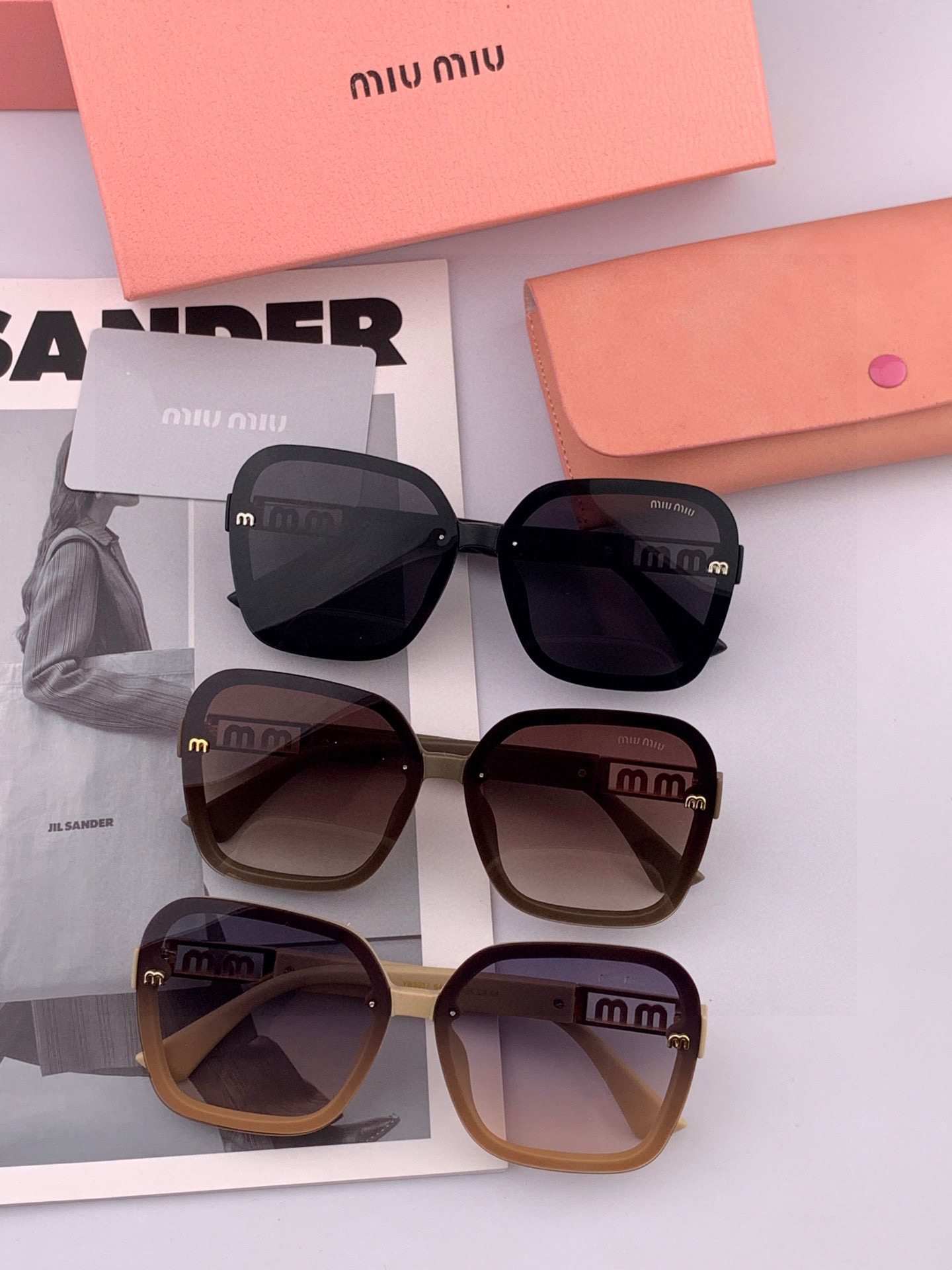 MIUMIU/缪缪🖇🖇2025开春新款🌟闪耀新款璀璨登台 ❤❤太阳镜潮品 精致个性设计简约时尚 专柜品质