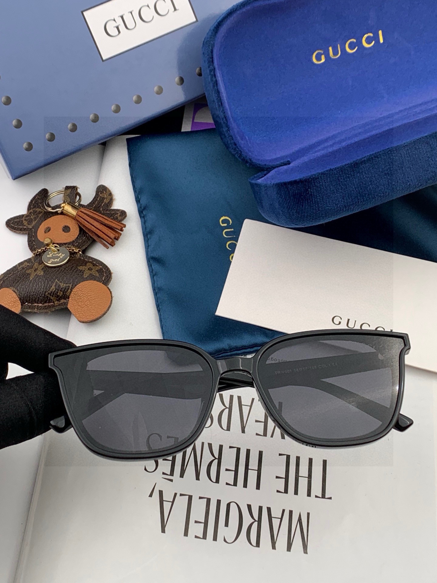 🔺GUCCI🔻古驰 GG方框太阳镜 完美品质 🎓独特设计 适合各种脸型 亮相时装周 超时尚百搭 实物精致