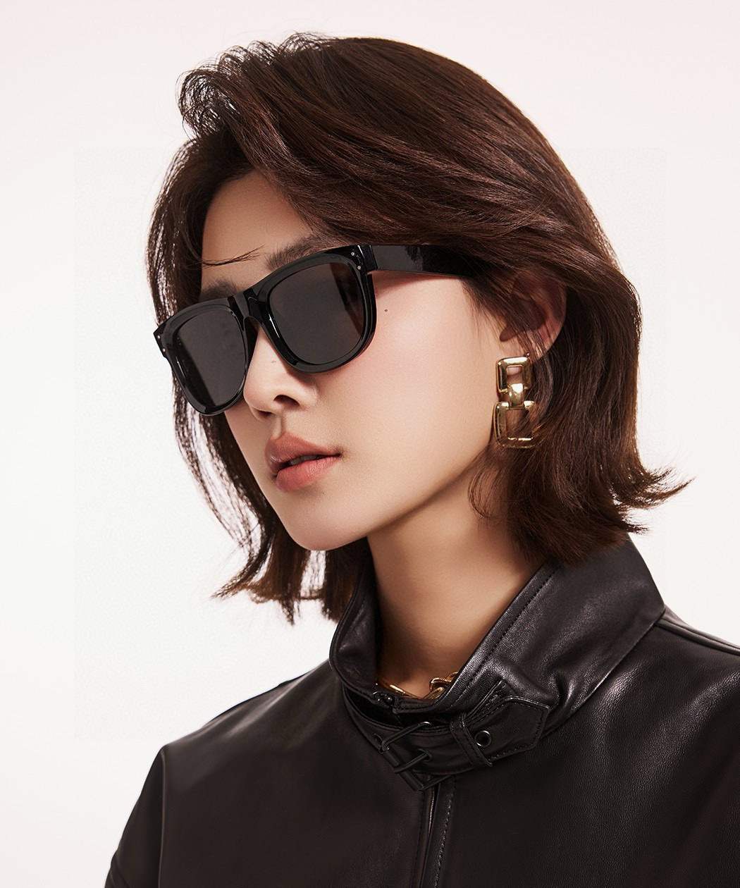 🔺 【GUCCI】2025开春新款 潮流爆款 时尚方框偏光太阳镜 高品质 佩戴舒适 网红潮款墨镜 型号：