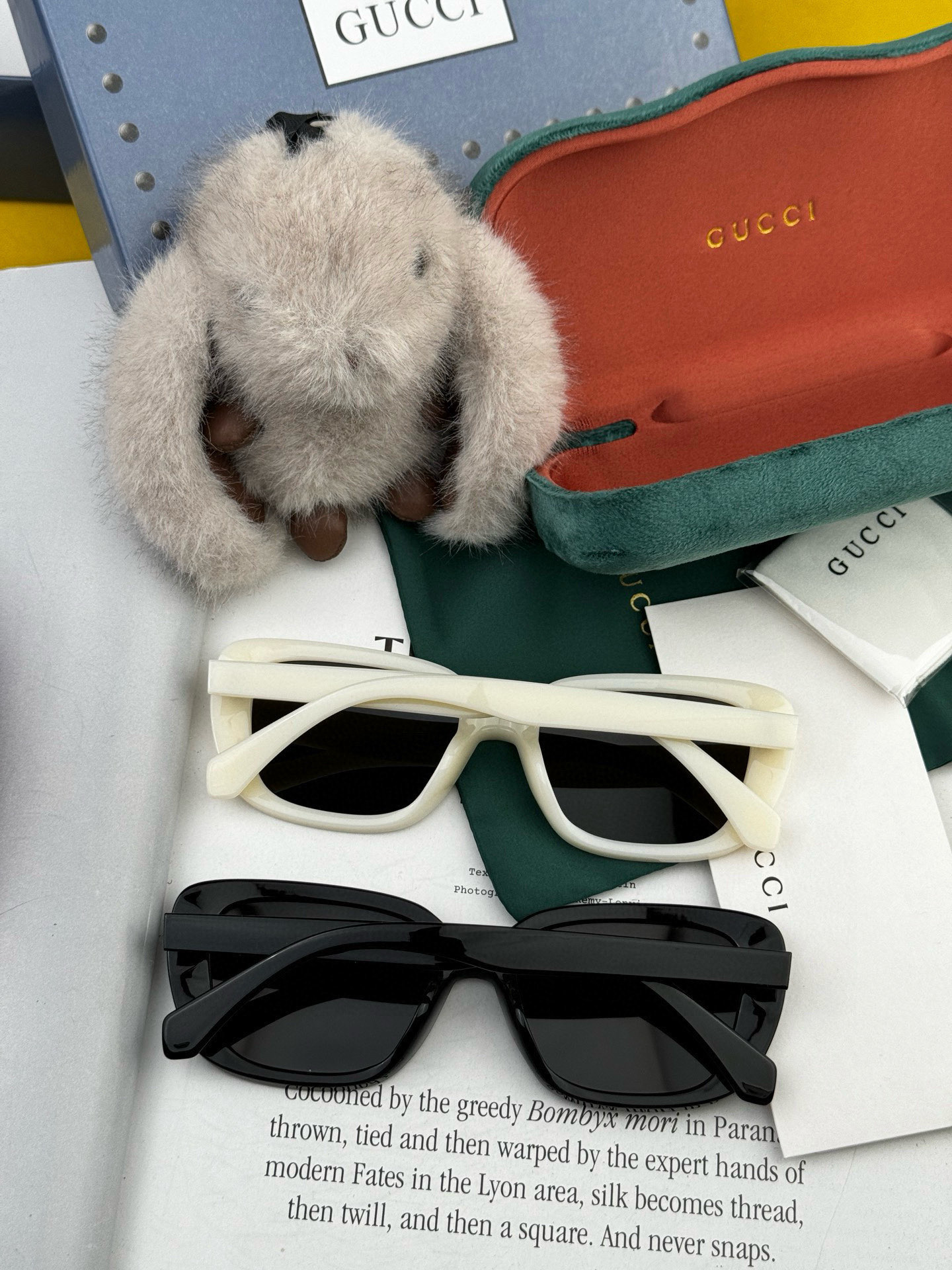 🔺 【GUCCI】2025开春新款 潮流爆款 时尚方框偏光太阳镜 高品质 佩戴舒适 网红潮款墨镜 型号：