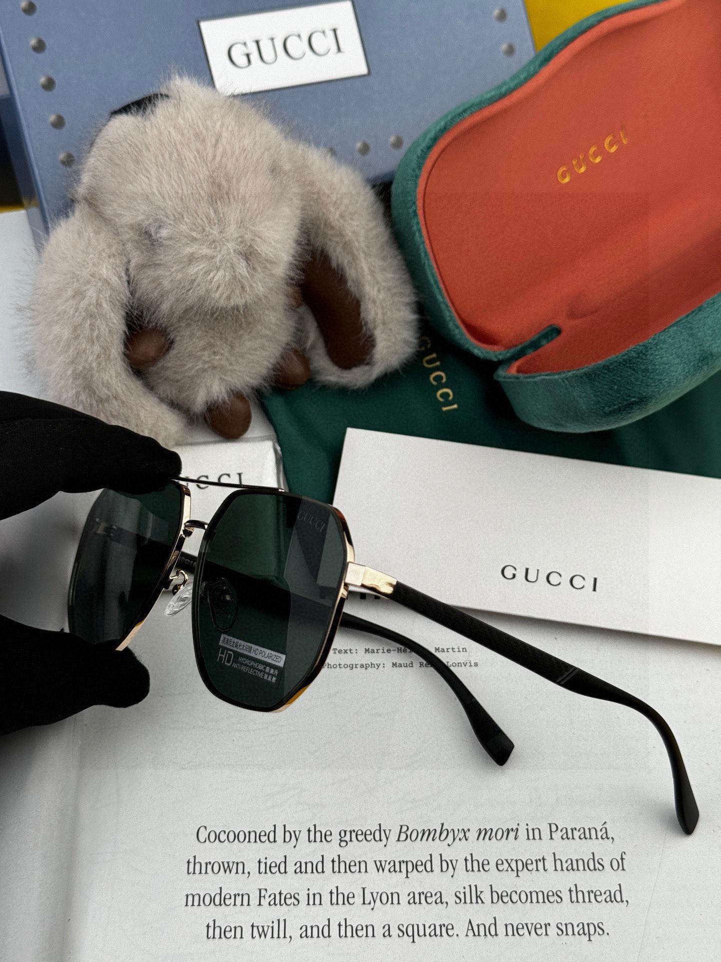 ♦️ GUCCI 2025新款男女情侣款太阳镜多边形墨镜iP电镀永不褪色 超轻超有弹性整幅眼镜无螺丝重要