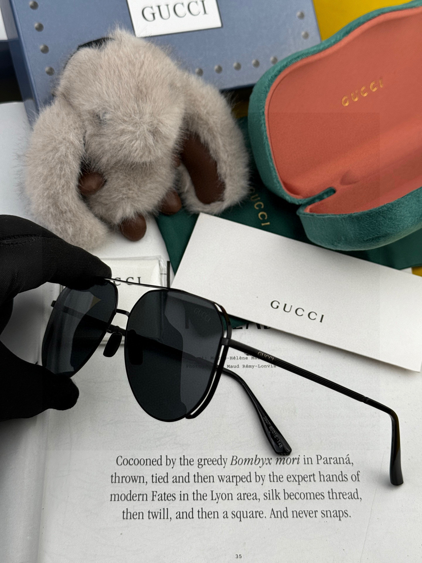 ♦️ GUCCI 2025新款男女情侣款太阳镜多边形墨镜iP电镀永不褪色 超轻超有弹性整幅眼镜无螺丝重要