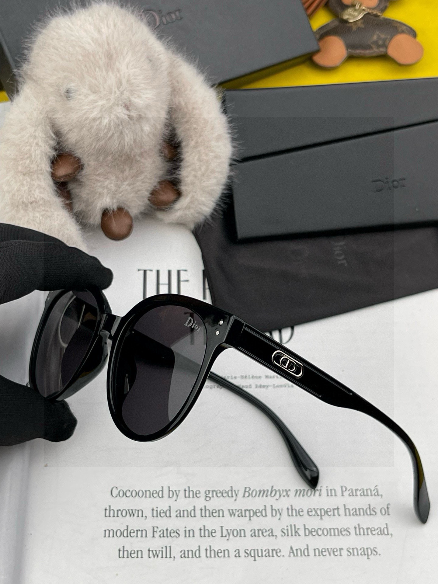 🔺 【DIOR-迪奥】2025开春新款 潮流爆款 时尚圆框偏光太阳镜 高品质 佩戴舒适 网红潮款墨镜 型