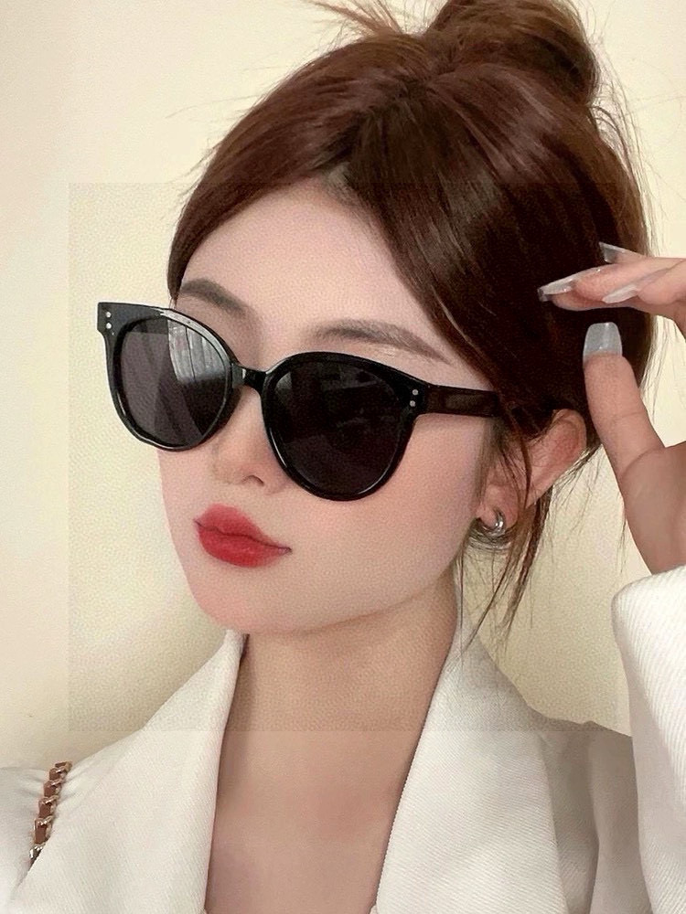 🔺 【DIOR-迪奥】2025开春新款 潮流爆款 时尚圆框偏光太阳镜 高品质 佩戴舒适 网红潮款墨镜 型