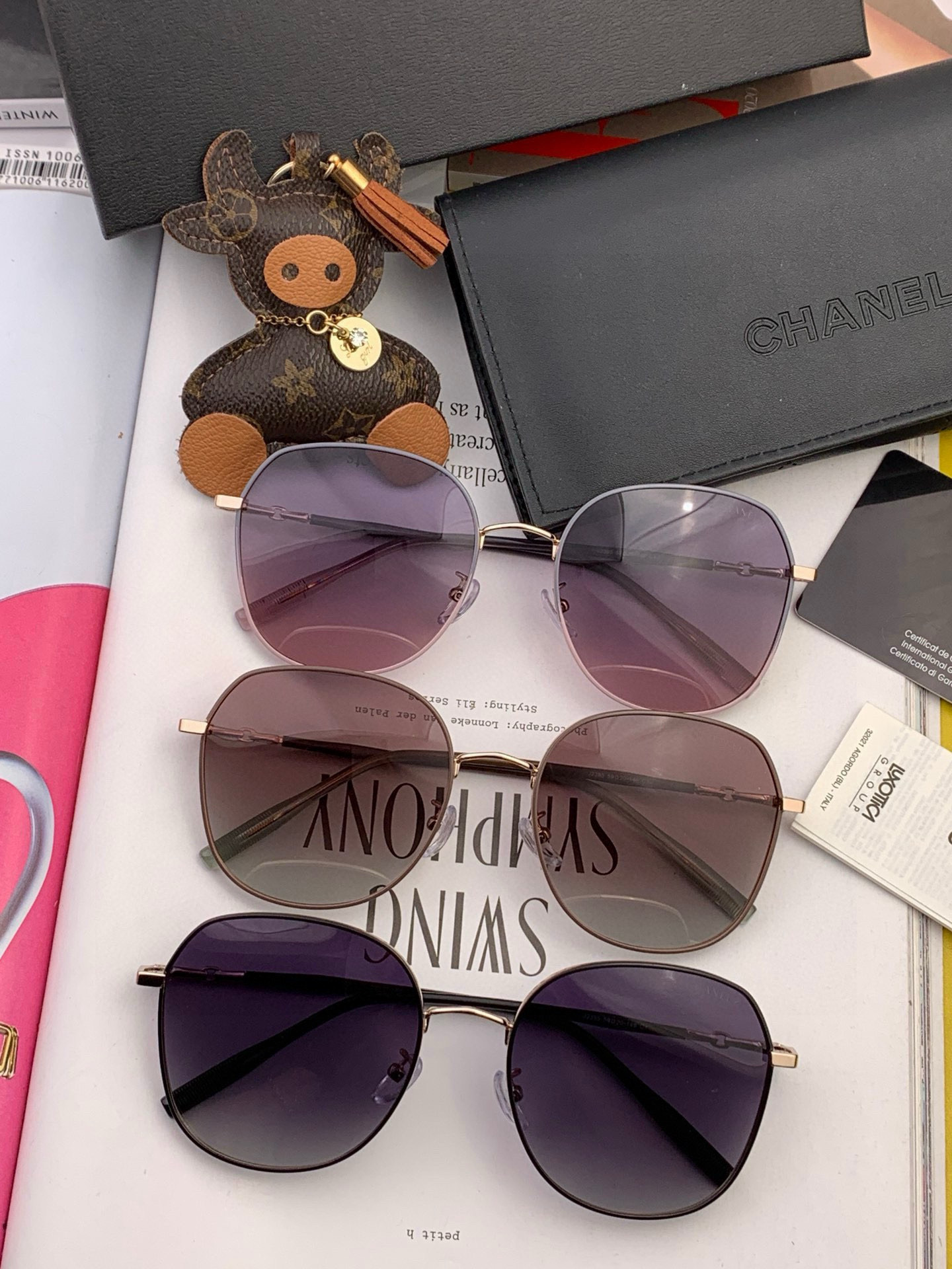 【CHANEL】香奈儿 2025新款山茶花潮流爆款 时尚圆框高清偏光太阳镜 佩戴舒适 网红潮款墨镜 ♥️