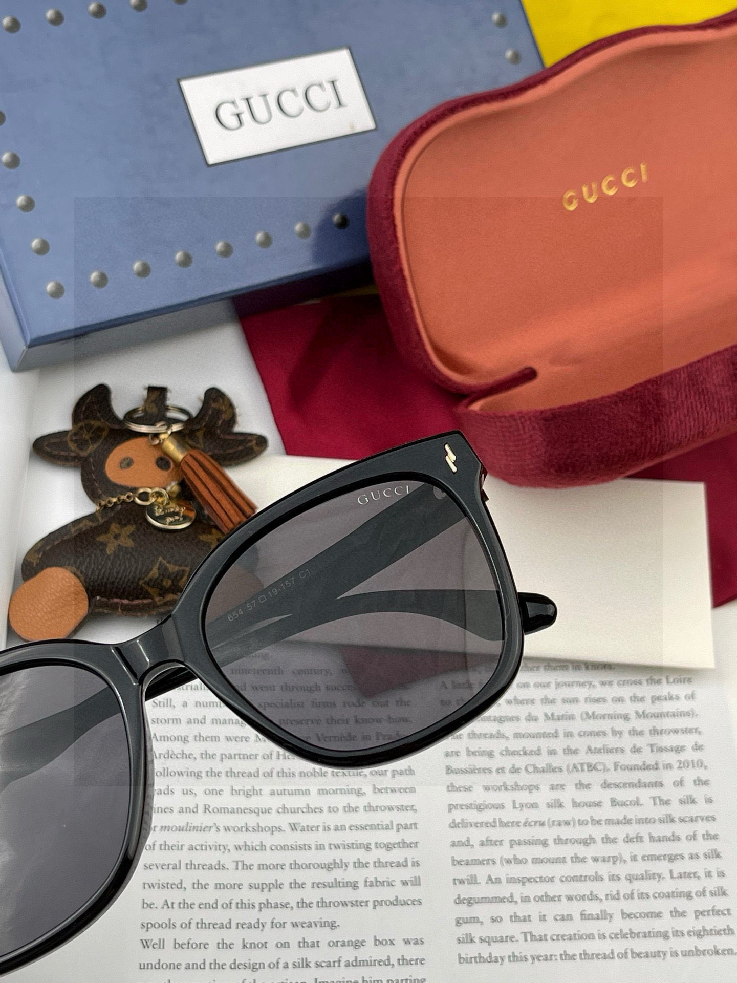 【TR偏光系列】Gucci 经典的大框设计，情侣款不挑脸型，无论搭配大衣还是连衣裙都非常显气质偏光镜片预