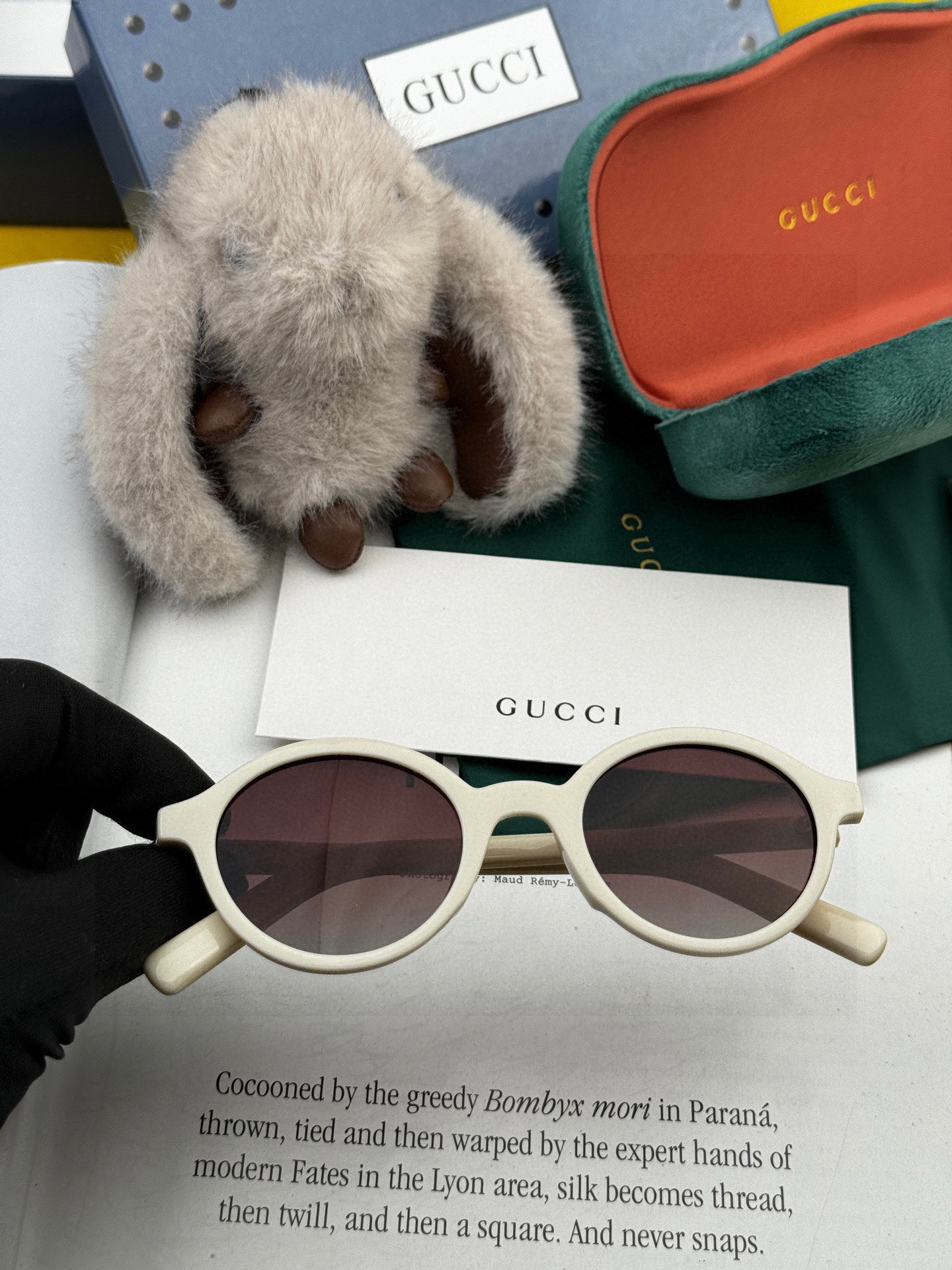 🔺 【GUCCI-偏光太阳镜】2025开春新款 潮流爆款 时尚圆框偏光太阳镜 高品质 佩戴舒适 网红潮款