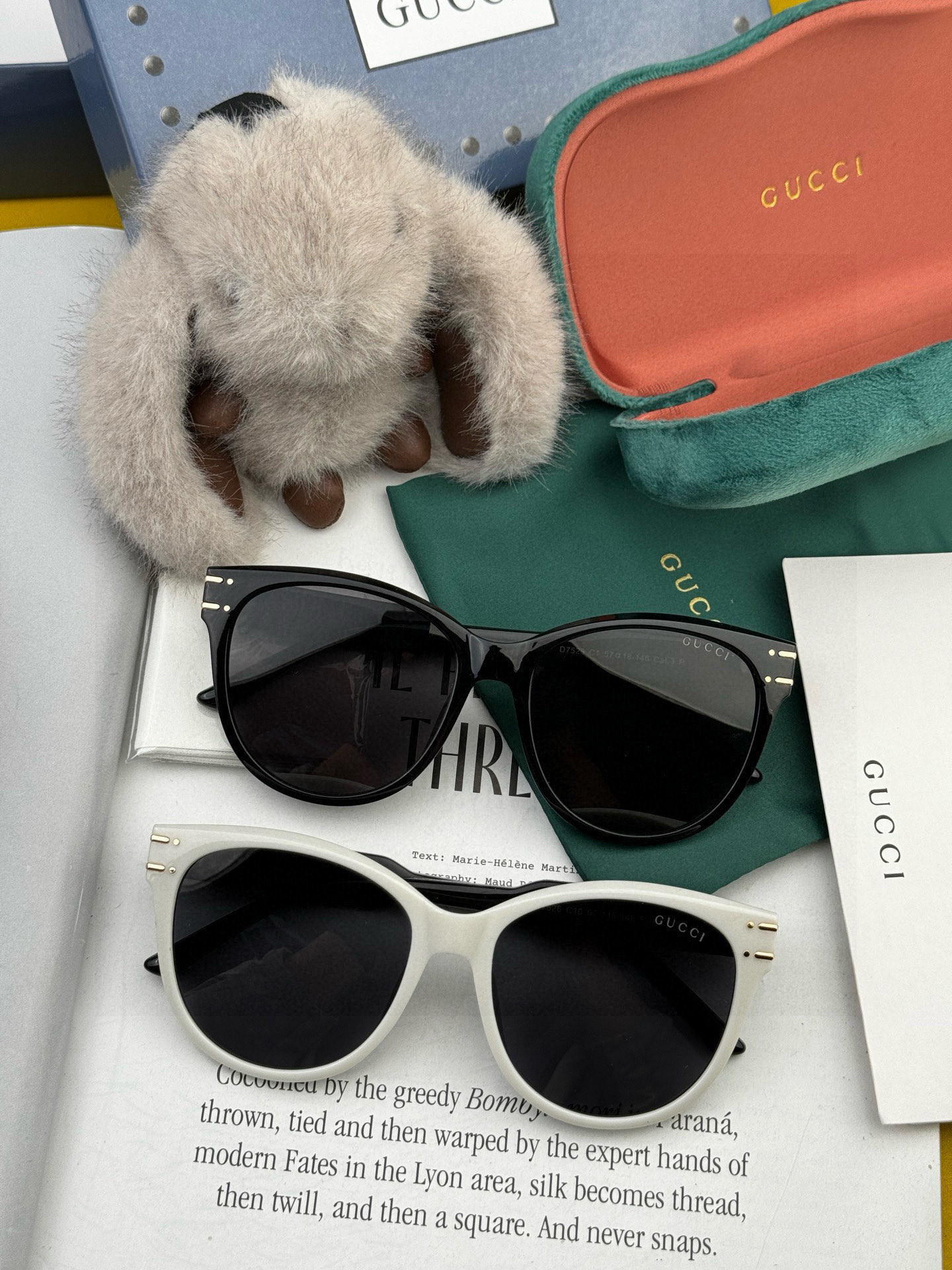 🔺 【GUCCI-偏光太阳镜】2025开春新款 潮流爆款 时尚方框偏光太阳镜 高品质 佩戴舒适 网红潮款