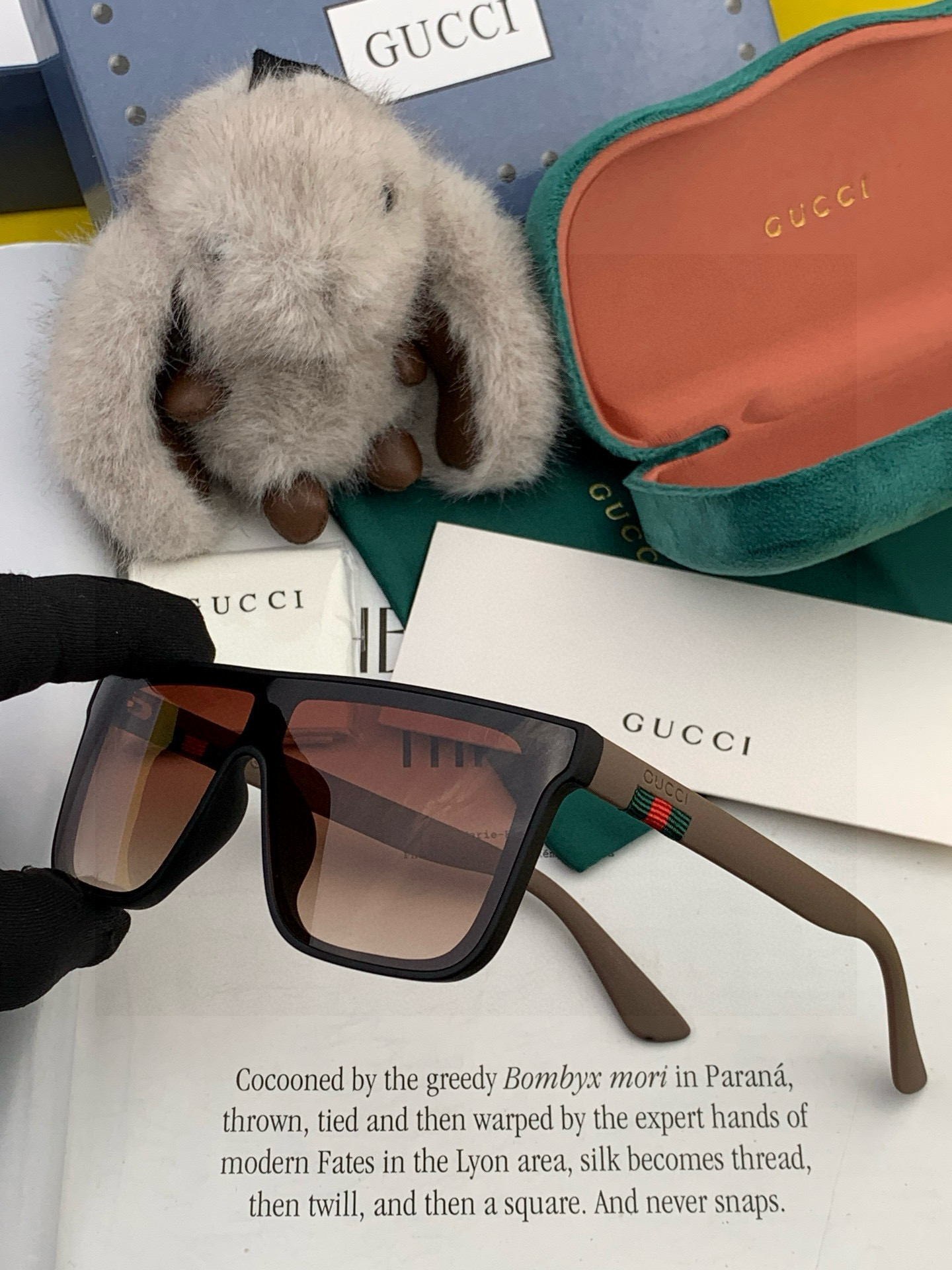 🔺 【GUCCI-偏光太阳镜】2025开春新款 潮流爆款 时尚小框偏光太阳镜 高品质 佩戴舒适 网红潮款