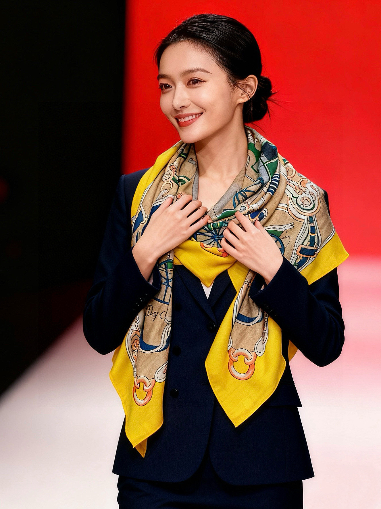 羊绒新款🆕👏👏买了都说好看‼️推荐💕爱马仕双面同色羊绒方巾【双面同色140】，顶级工艺超值‼️爱马仕专柜