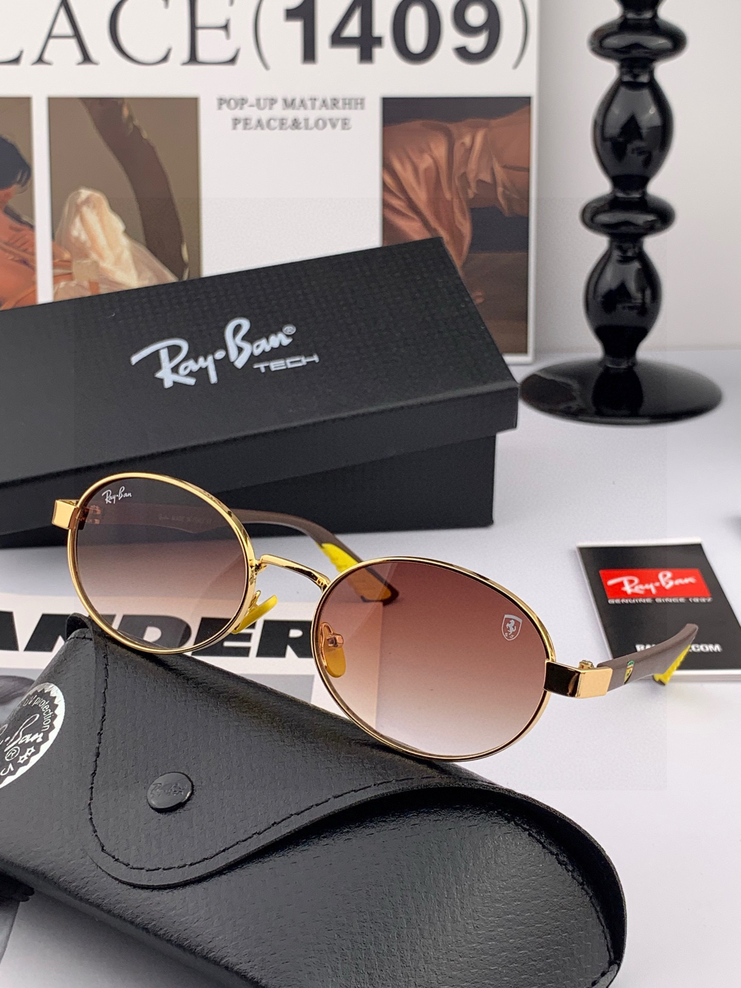 官方同步 品牌:雷朋经典男女士玻璃太阳镜 材质：美国宝丽来高清防爆钢化玻璃镜片 型号：RB8030