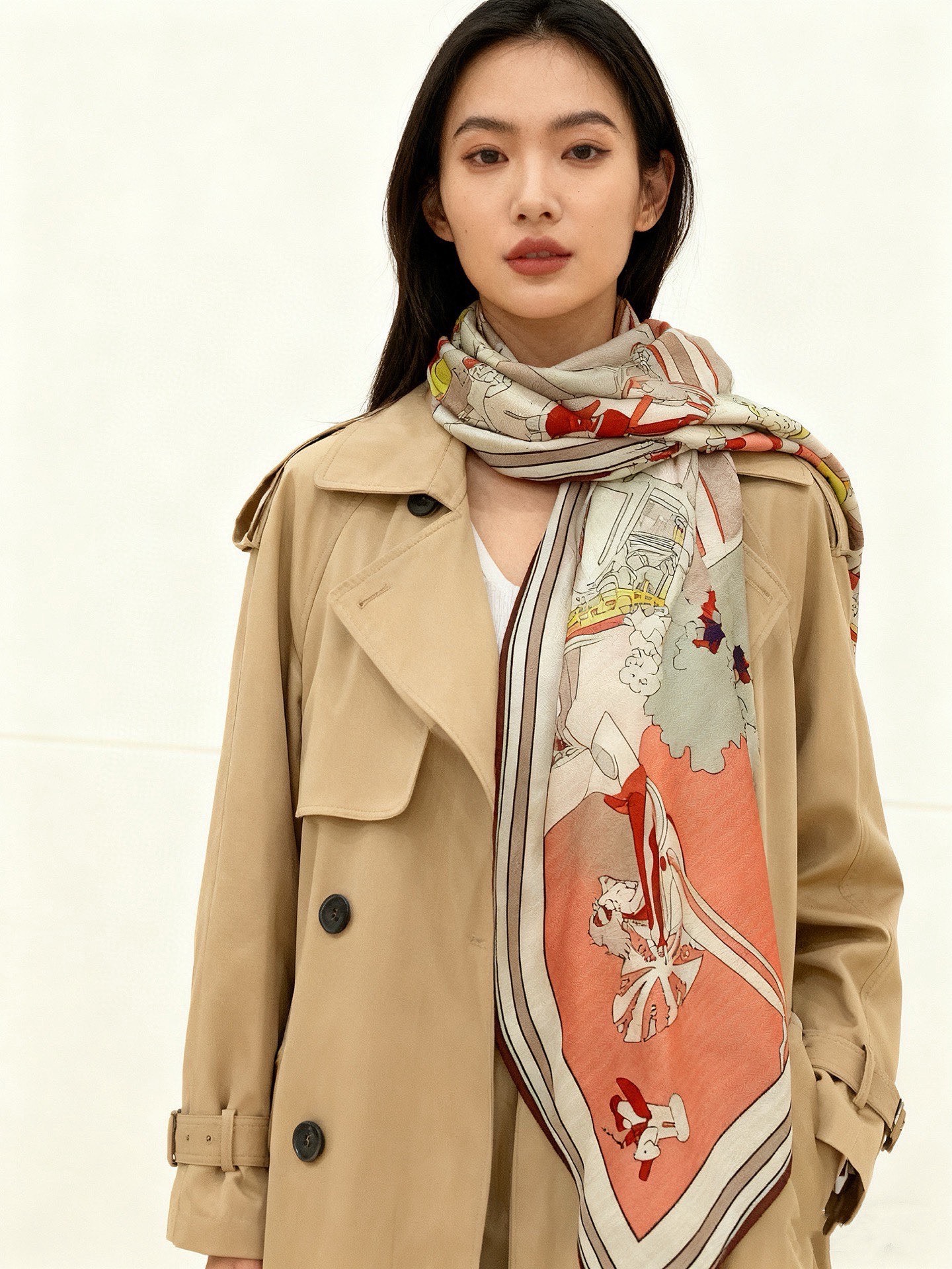 NO:619736,H, the most popular 'Hyperreal Hermès hub' is popular all over the universe, and the name is full of future space. It exists like a work of art, and is a rare order that will be out of print. The color must be the ceiling, pyramid-pointed digital printing, H elements bring together excellent classics, it is really breathtaking. It is recommended that you have at least one 140*140cm, 70% cashmere, 30% silk, both colors are king. High version scarf, high version scarf, hermes, real silk19860909H,目前最热门的 “超现实爱马仕枢纽” 风靡全宇宙,听名字就充斥着未来空间 艺术品一样的存在,会绝版的罕见订单, 色系必然是天花板,金字塔尖的数码印花, H元素汇聚极佳的经典, 真的美到窒息了,推荐人手至少一条 140*140cm,70％羊绒,30％真丝,双色皆是王炸高版本围巾,高版本围巾,hermes,real silk,scarf