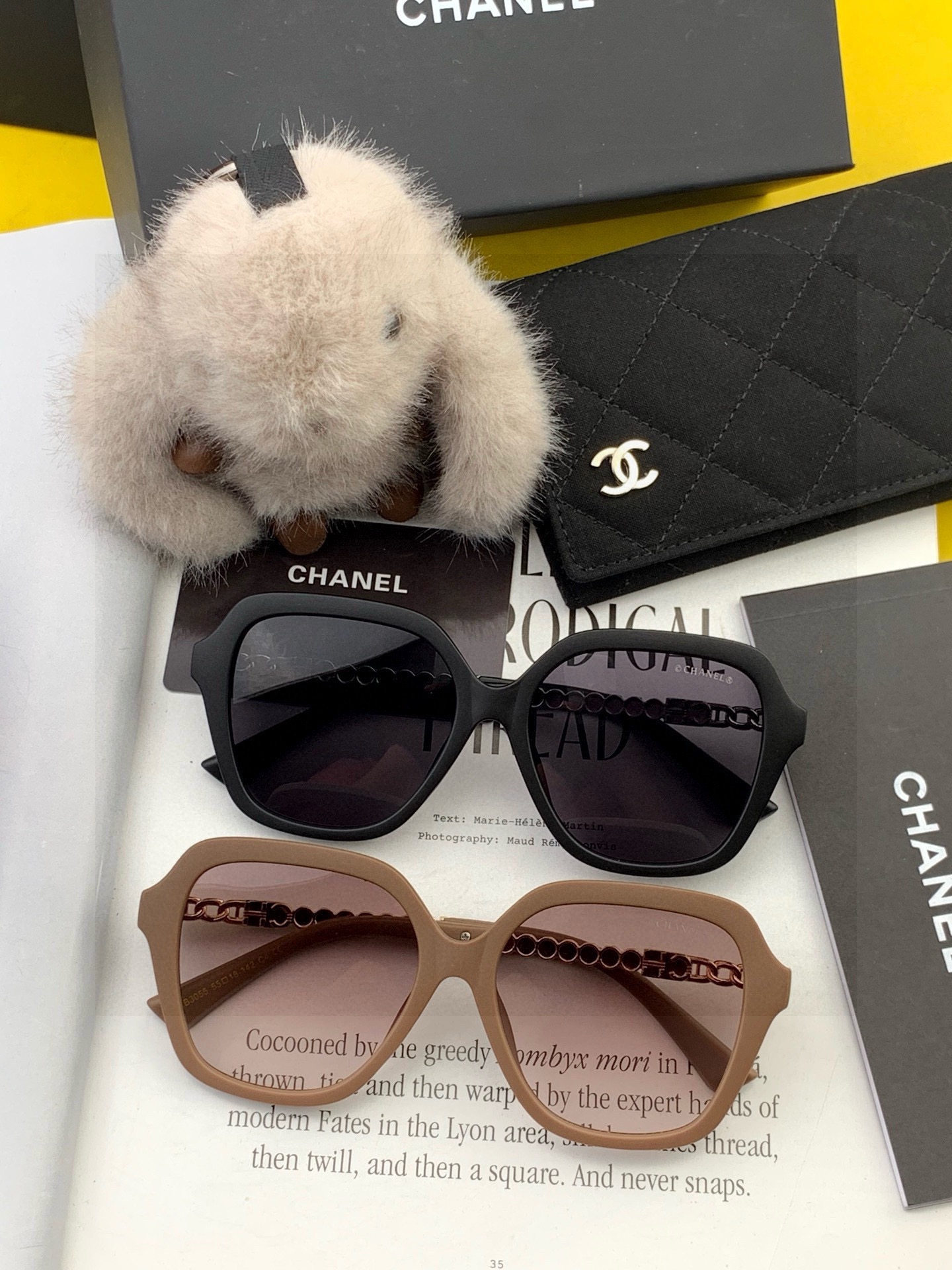新品CHANEL 香奈儿太阳镜以独特魅力和前卫风格诠释春夏最新眼镜，质感超好佩带舒适 型号：CH6305