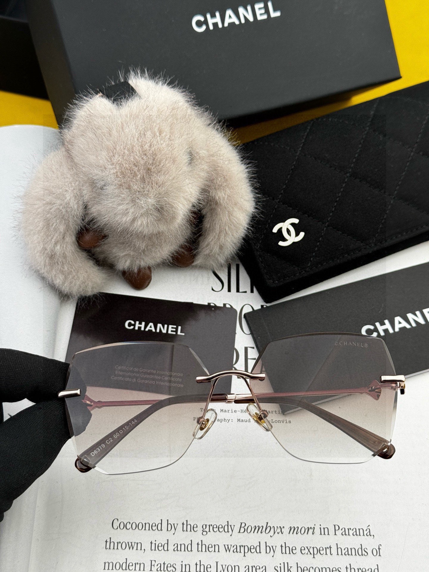 🔺 【香奈儿】2025开春新款 潮流爆款 时尚圆框太阳镜 高品质 佩戴舒适 网红潮款墨镜 女士高清太阳镜