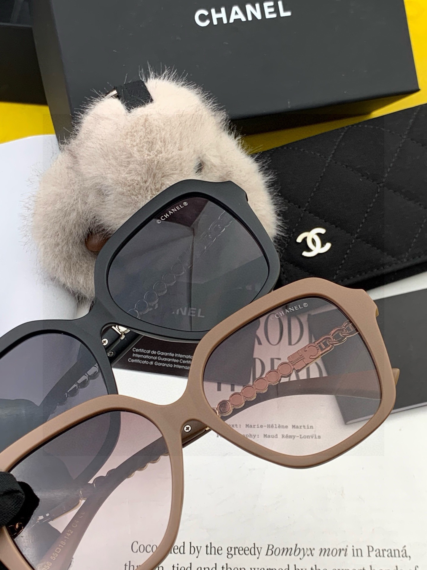 新品CHANEL 香奈儿太阳镜以独特魅力和前卫风格诠释春夏最新眼镜，质感超好佩带舒适 型号：CH6305