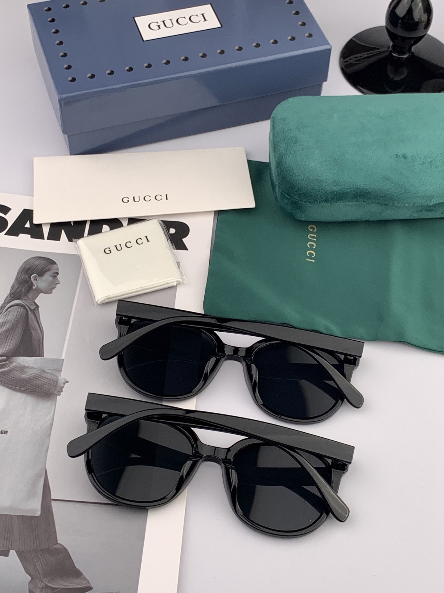 🔺GUCCI🔻古驰 GG圆框太阳镜 完美品质 🎓独特设计 适合各种脸型 亮相时装周 超时尚百搭 实物精致