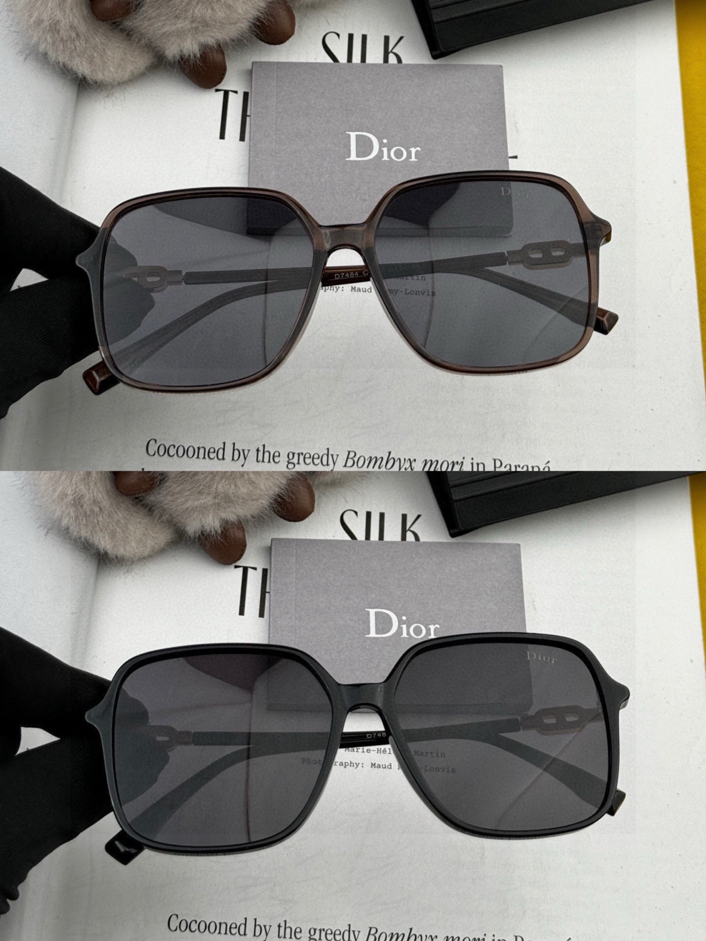 🔺 【DIOR】开春新款 潮流爆款 时尚圆框偏光太阳镜 高品质 佩戴舒适 网红潮款墨镜 女士高清加厚偏光