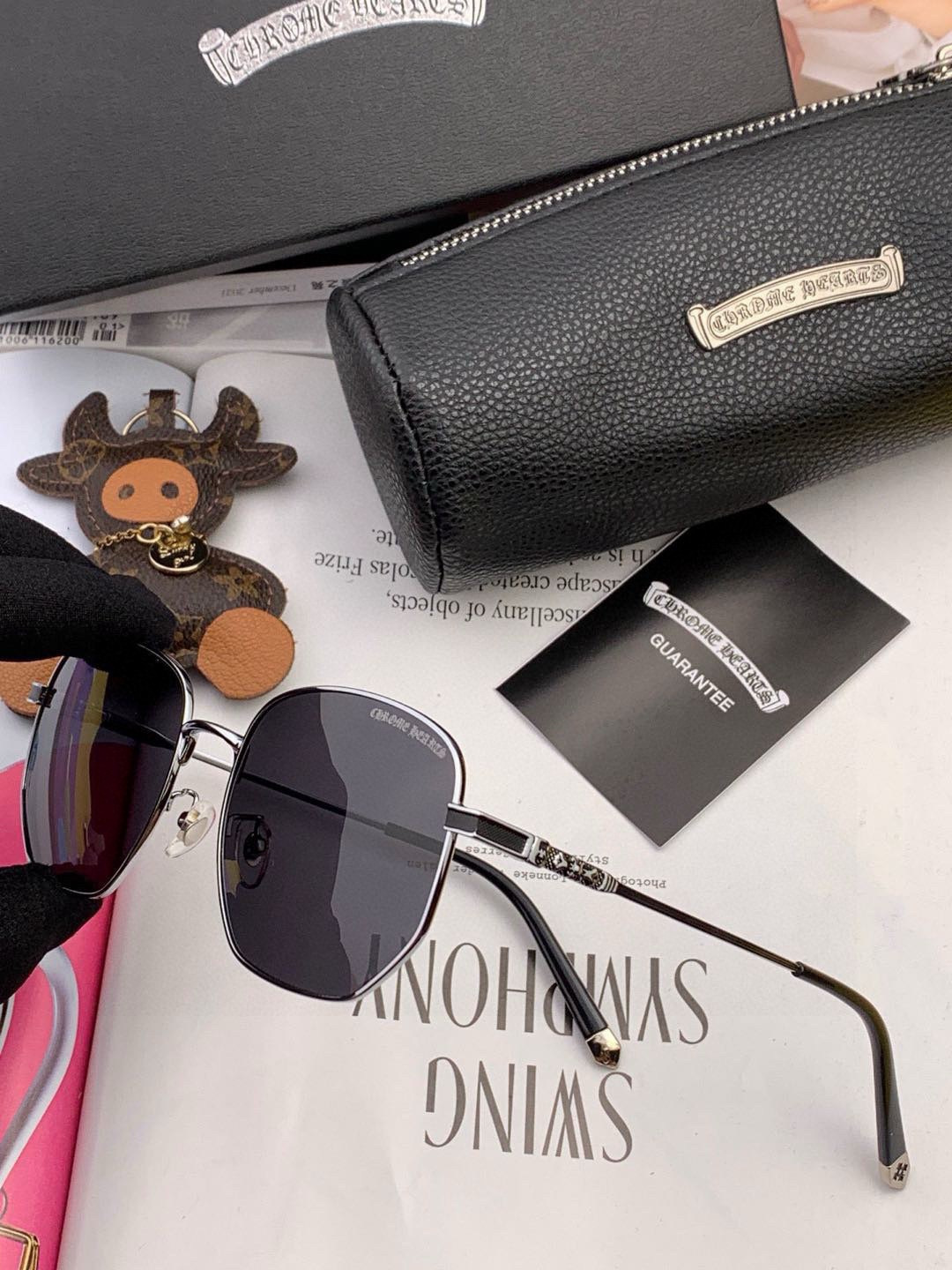 CHROME HEART 克罗心新款太阳眼镜 太阳镜墨镜 风镜设计理念！ KLX3861