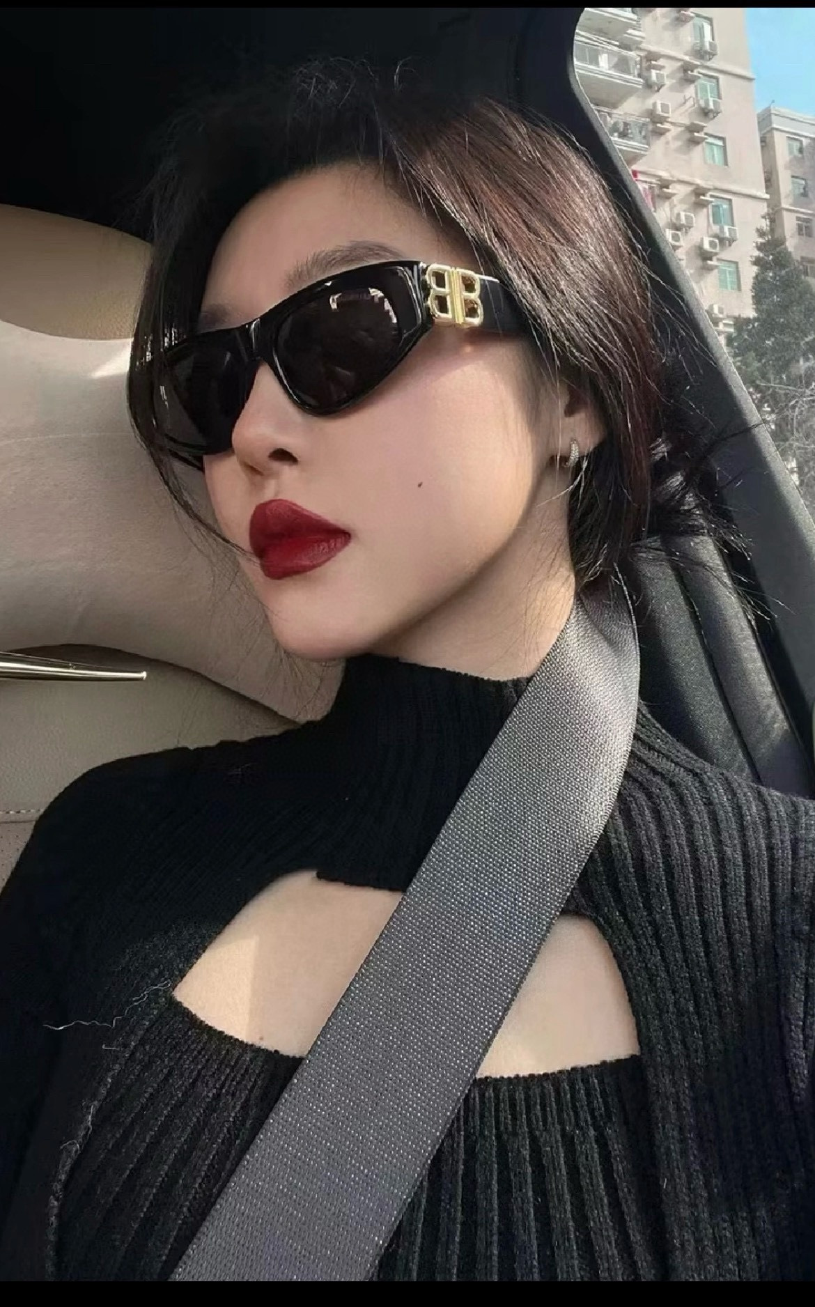 【偏光系列太阳镜】🎈原版出货 巴宝莉网红超爆款💙经典奢华全球风[强][酷][亲亲] 时尚方框太阳镜[得意