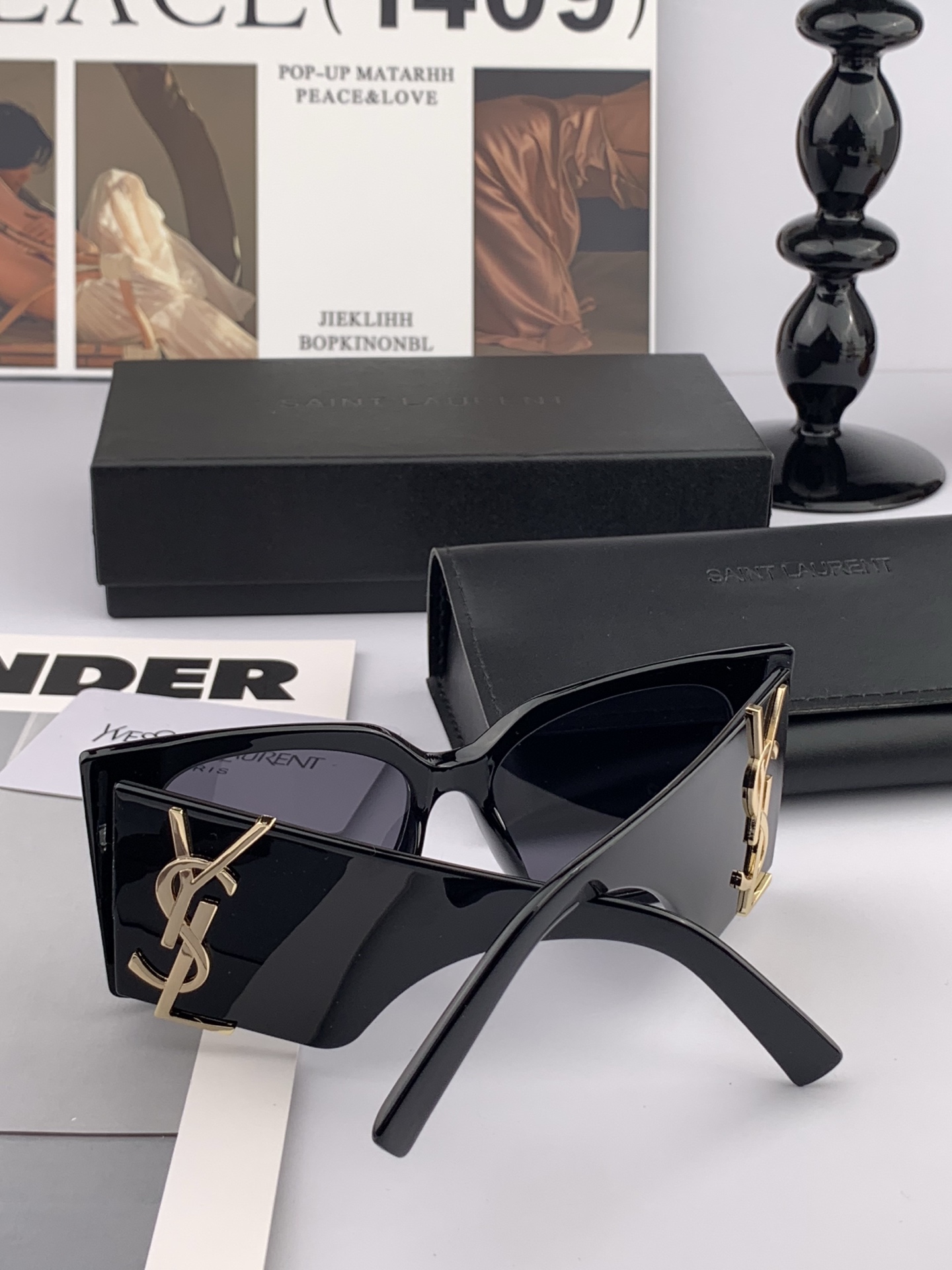 新品SAINTOWEN圣罗兰 官网最新款 独具奢华外观和精致线条 风格华贵典雅 轻盈舒适 众多明星网红追