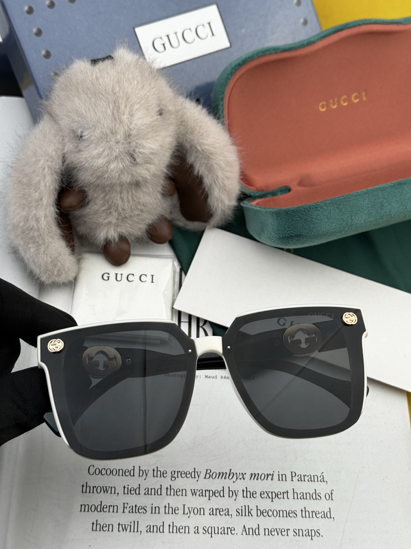 🔺 【GUCCI】开春新款 潮流爆款 时尚方框太阳镜 高品质 佩戴舒适 网红潮款墨镜 型号：G1620