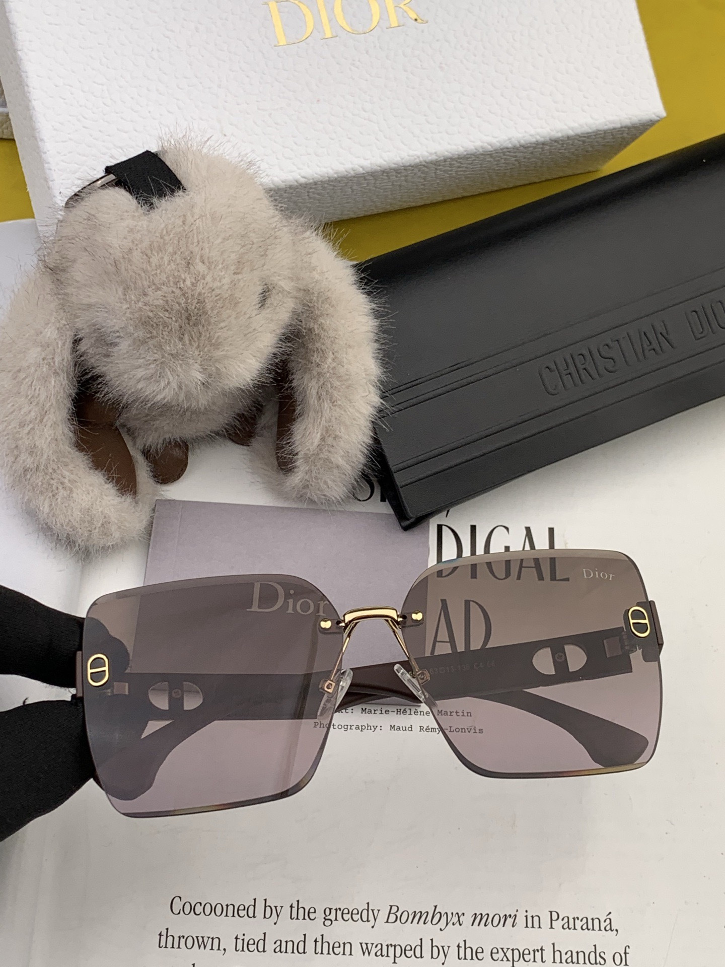 🔺 【DIOR-迪奥】开春新款 潮流爆款 时尚方框太阳镜 高品质 佩戴舒适 网红潮款墨镜 型号：D355