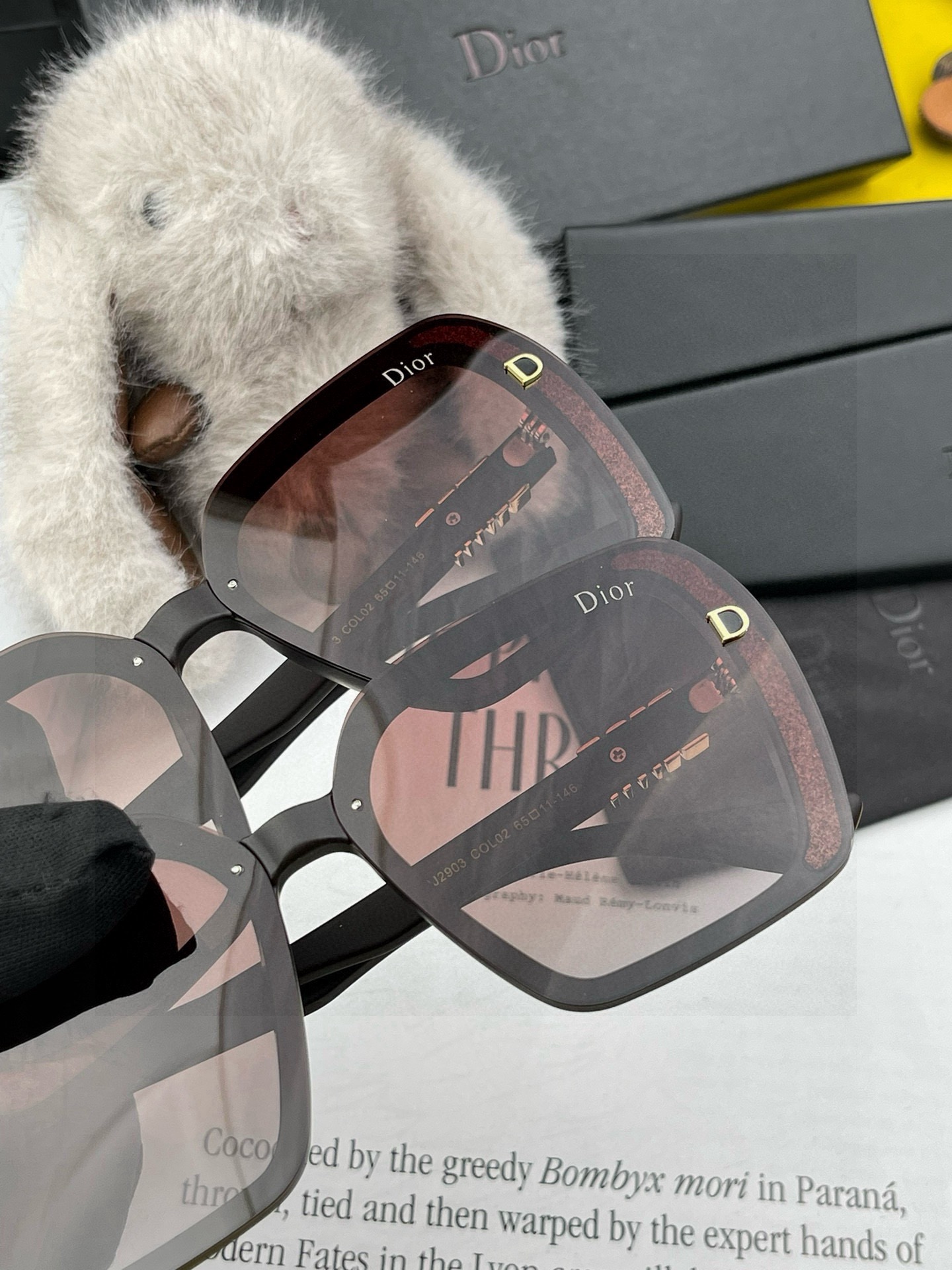 🔺 【DIOR-迪奥】开春新款 潮流爆款 时尚方框偏光太阳镜 高品质 佩戴舒适 网红潮款墨镜 女士高清偏