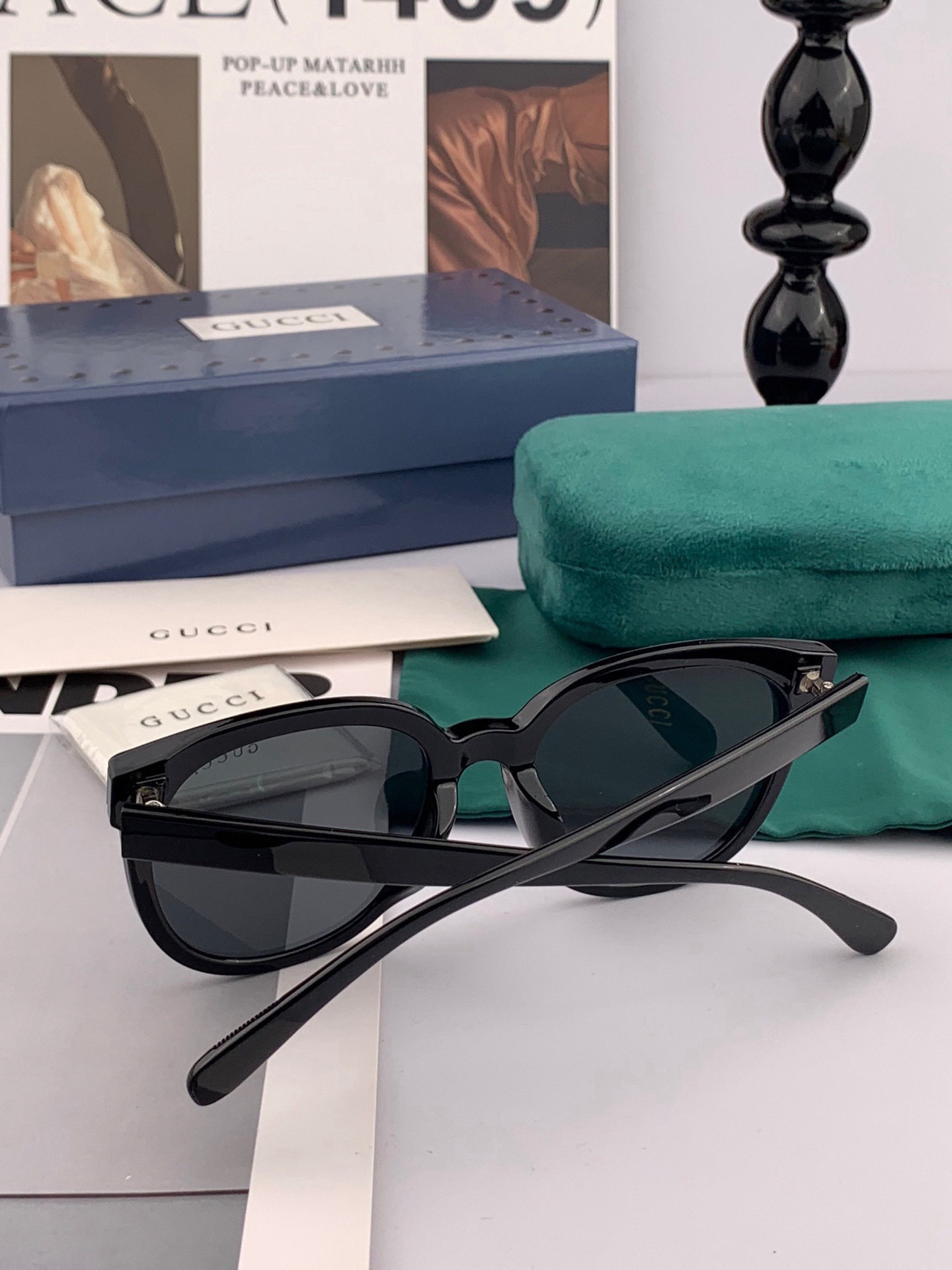 🔺GUCCI🔻古驰 GG圆框太阳镜 完美品质 🎓独特设计 适合各种脸型 亮相时装周 超时尚百搭 实物精致