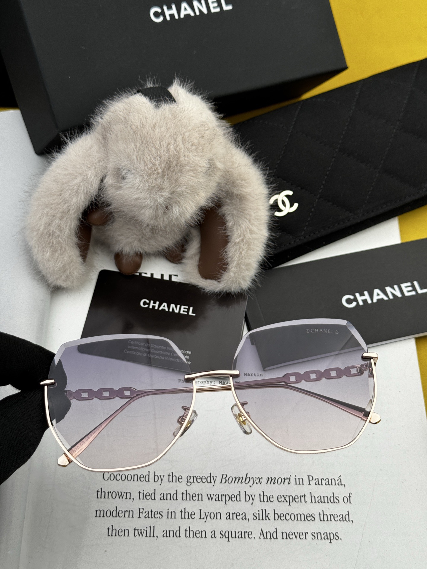 🔺 【香奈儿-尼龙偏光太阳镜】开春新款 潮流爆款 时尚多边形偏光太阳镜 高品质 佩戴舒适 网红潮款墨镜 