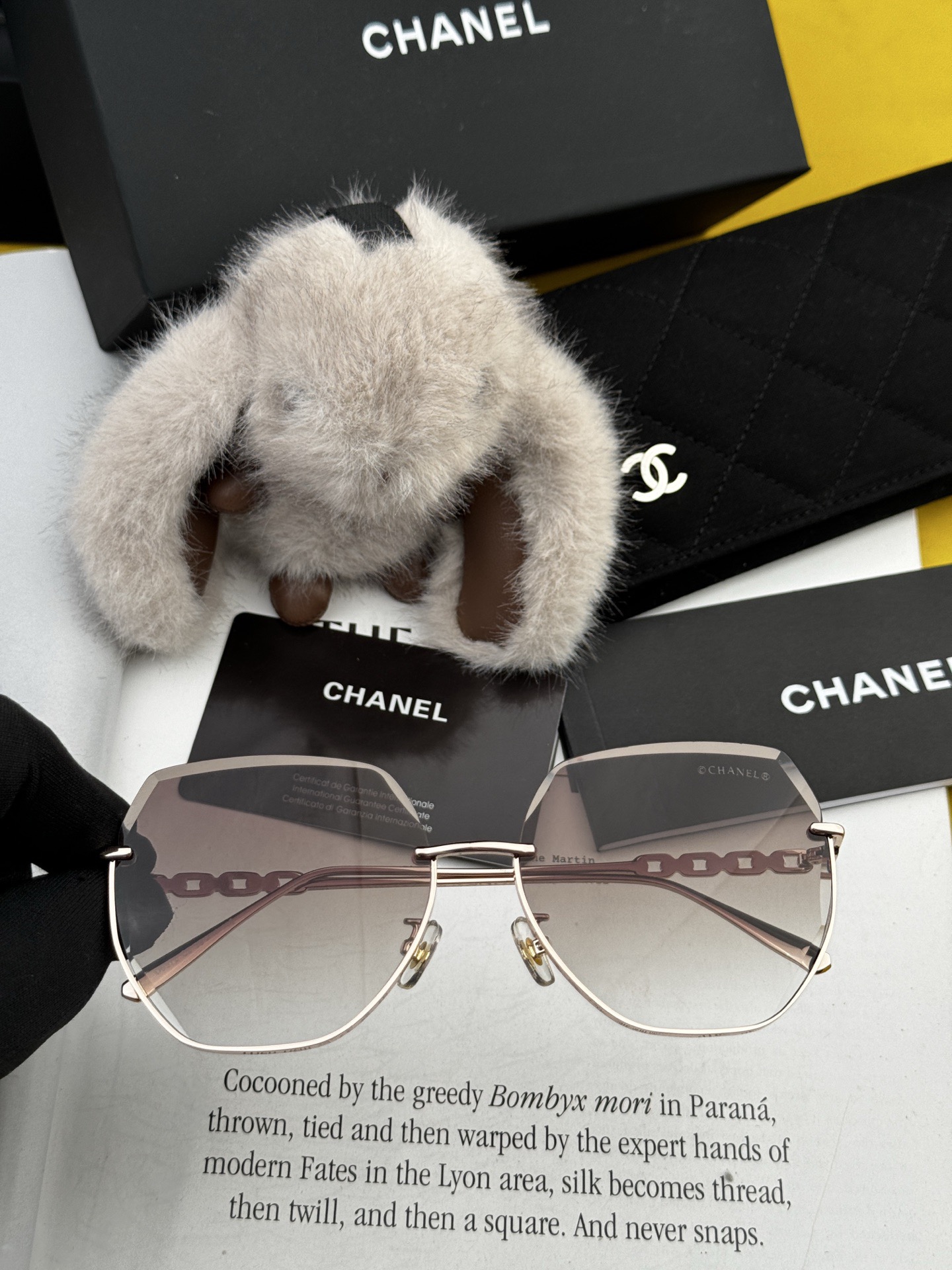 🔺 【香奈儿-尼龙偏光太阳镜】开春新款 潮流爆款 时尚多边形偏光太阳镜 高品质 佩戴舒适 网红潮款墨镜 