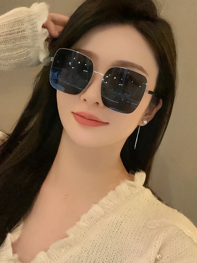 🔺 【香奈儿-尼龙偏光太阳镜】开春新款 潮流爆款 时尚多边形偏光太阳镜 高品质 佩戴舒适 网红潮款墨镜 