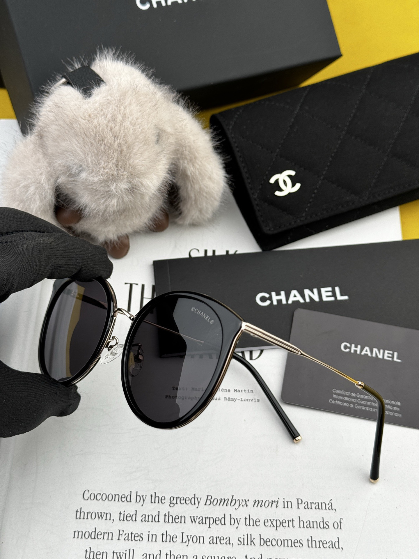 新品CHANEL 香奈儿太阳镜以独特魅力和前卫风格诠释春夏最新眼镜，质感超好佩带舒适 型号：CH6314