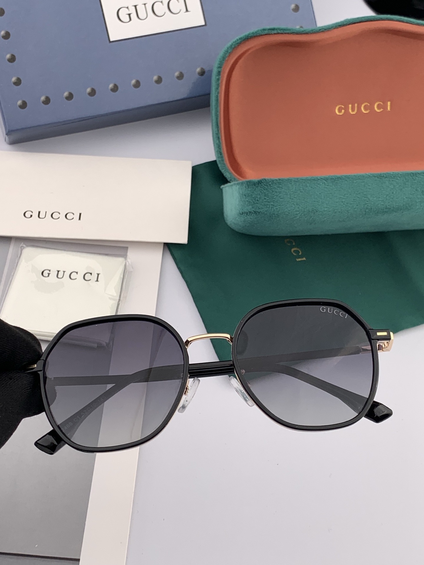 【偏光系列太阳镜】🎈原版出货香奈儿网红超爆款💙经典奢华全球风[强][酷][亲亲] 时尚圆框太阳镜[得意]