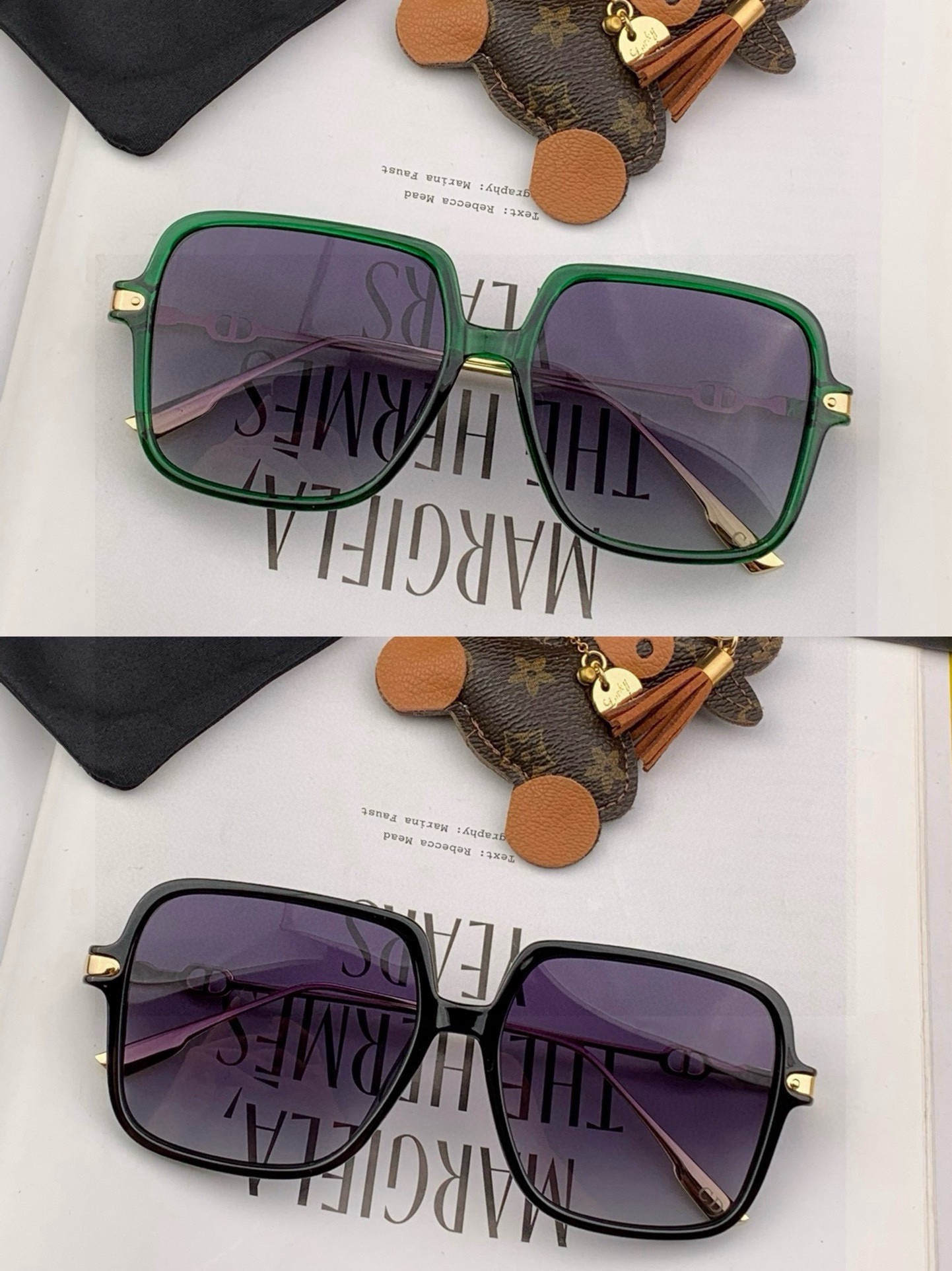 TR版本-偏光【独家大牌太阳镜无滤镜‼实拍上架 Dior官网最新发布新款太阳镜🕶，注意⚠我们是高清镜片 