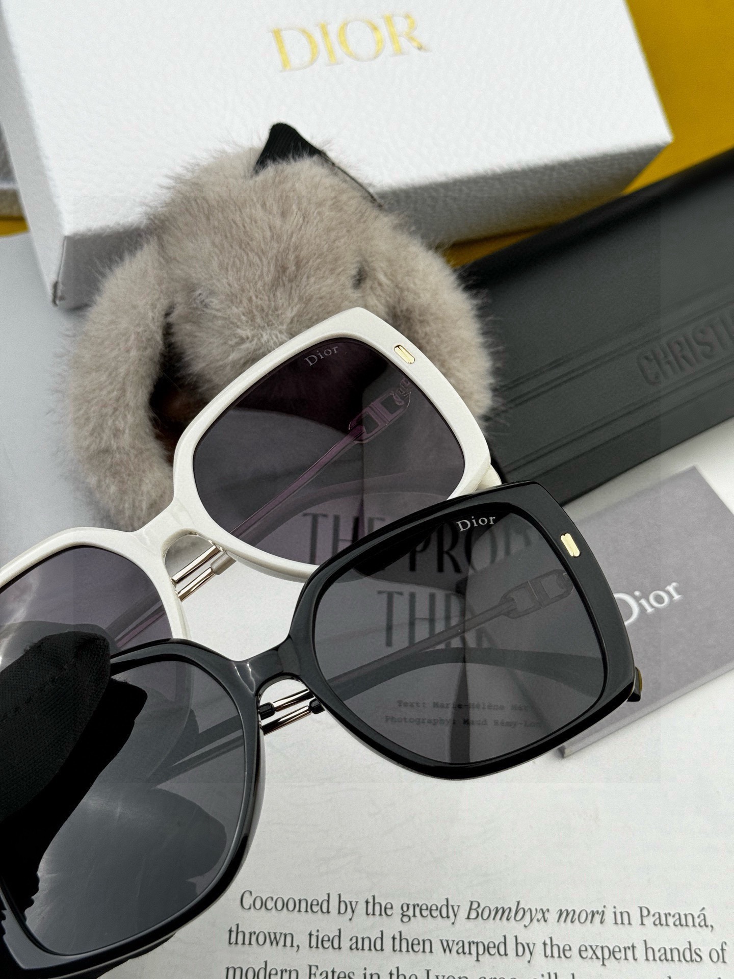 🔺 【DIOR-迪奥】开春新款 潮流爆款 时尚方框偏光太阳镜 高品质 佩戴舒适 网红潮款墨镜 女士高清偏