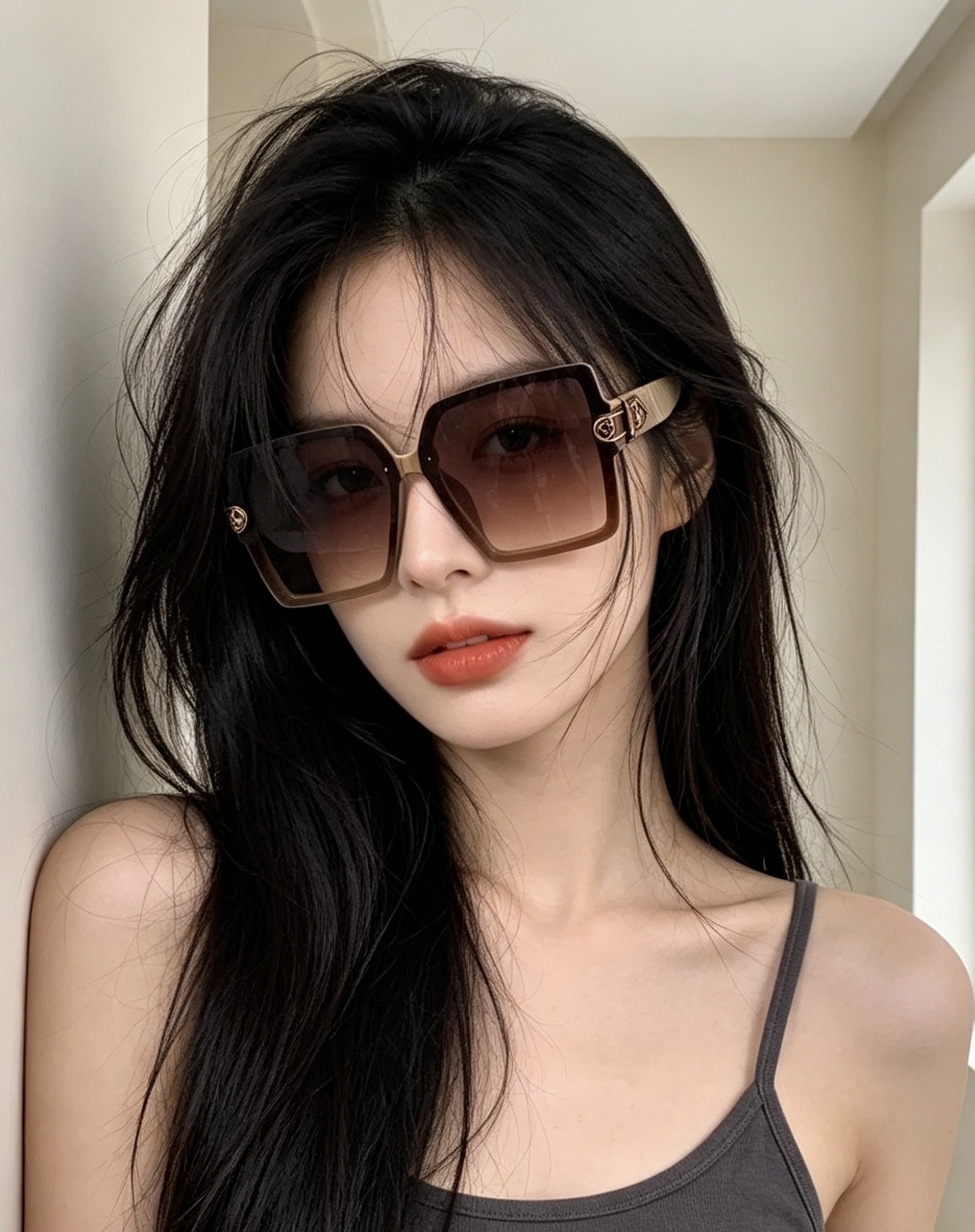 NO:824895,LV large frame sunglasses have a classic square frame design, which does not matter the face shape. Whether paired with a coat or a dress, it looks very elegant and prevents ultraviolet rays. Model number L6147 glasses, sunglasses, sunglasses, glasses, louis vuitton, skirts19860909lv大框太阳镜墨镜经典的方框设计,不挑脸型,无论搭配大衣还是连衣裙都非常显气质预防紫外线 型号型号L6147眼镜墨镜太阳镜,眼镜,louis vuitton,skirts,glasses