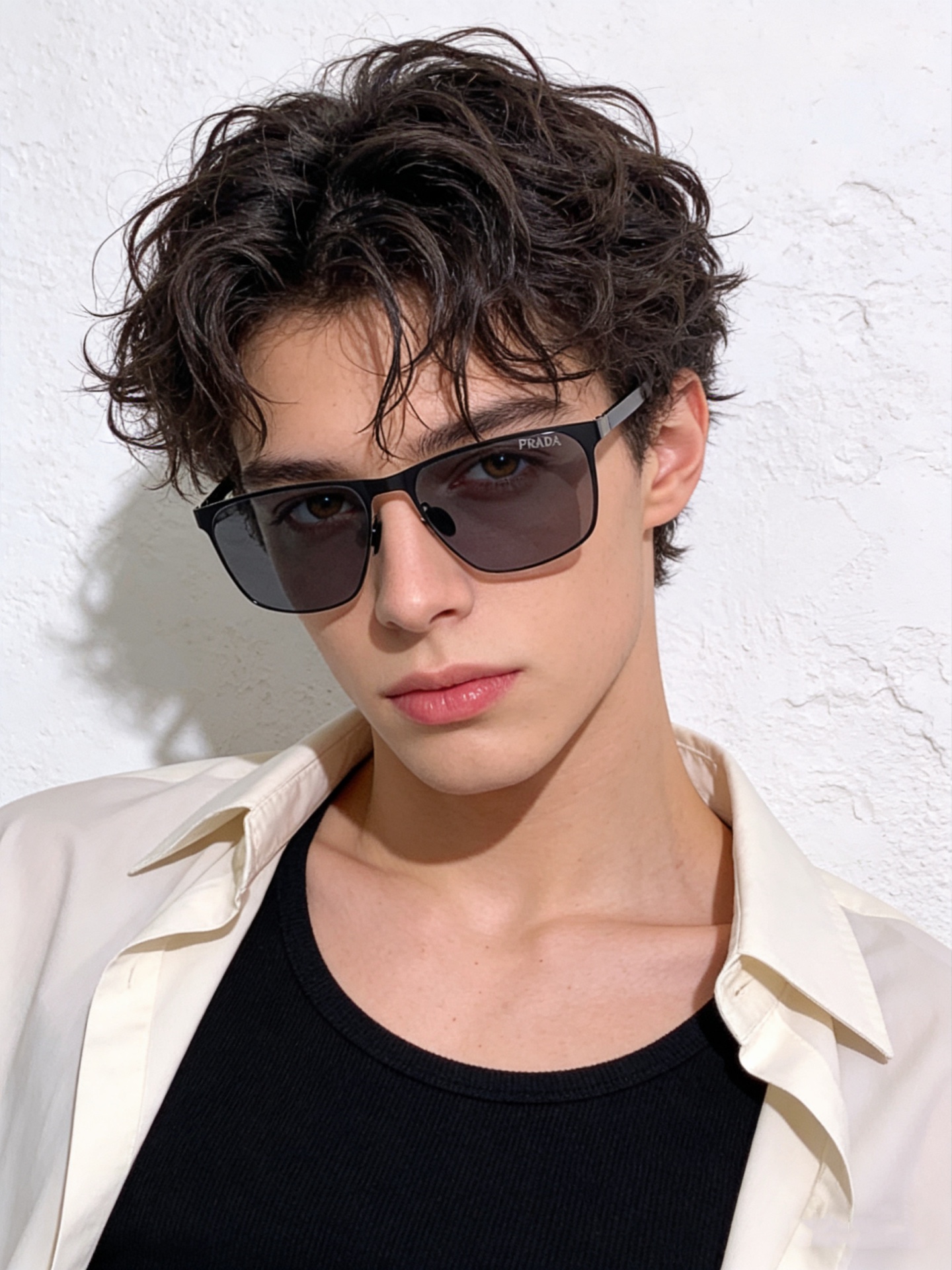 NO:824957,95 Prada Men's Colorful Aviator Polarized Sunglasses Material HD Nylon Thickened Card Slot HD Polarized Lenses Rimless Frame Model 5257 Glasses Sunglasses Sunglasses, glasses, prada1986090995 普拉达 男款炫彩飞行员偏光太阳镜 材质高清尼龙加厚卡槽高清偏光镜片 无边框镜架颜型号5257眼镜墨镜太阳镜,眼镜,prada,glasses