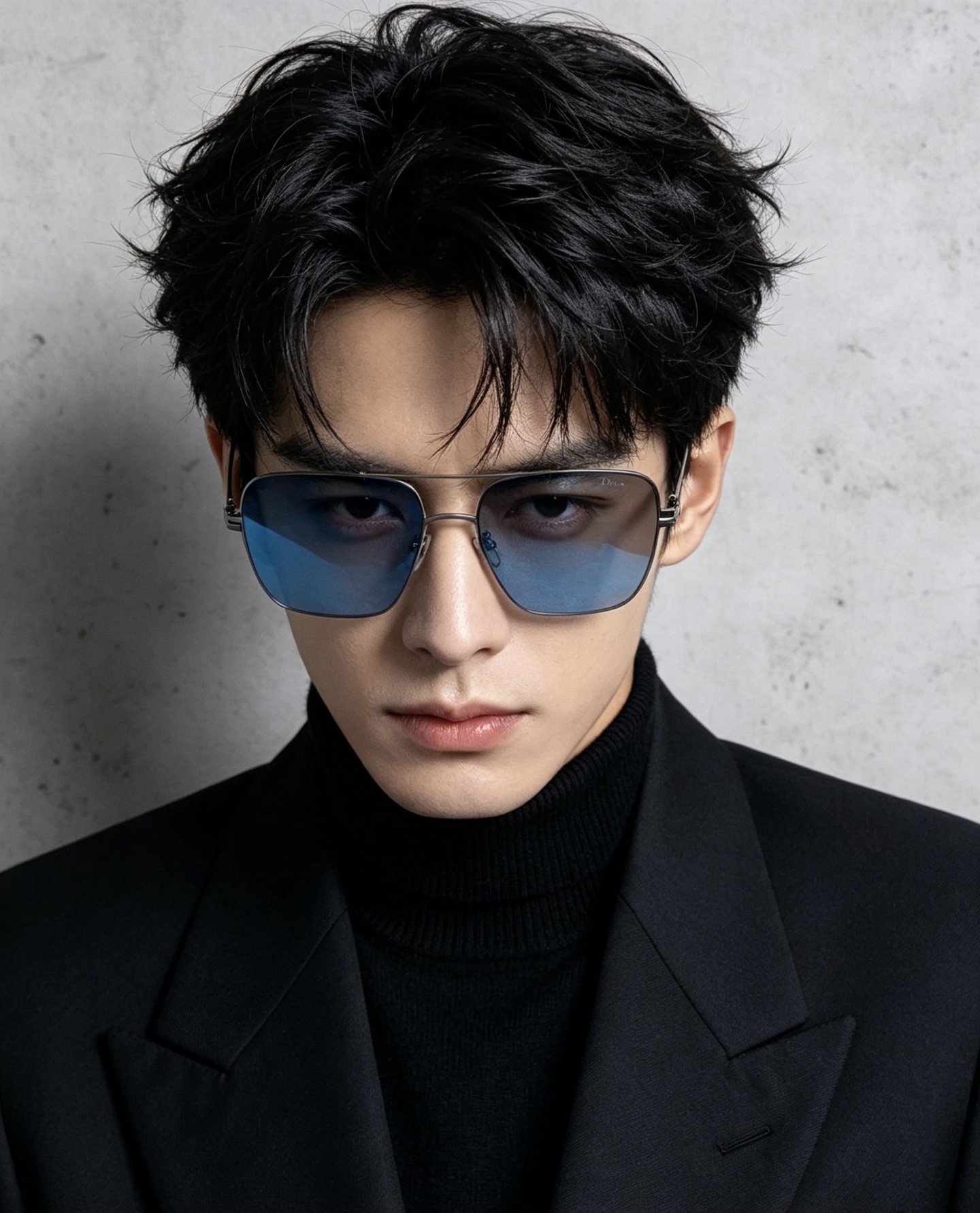 DIOR-迪奥新款男女情侣款太阳iP电镀永不褪色 卖点：超轻超有弹性整幅眼镜无螺丝重要的是压不坏、镜片：