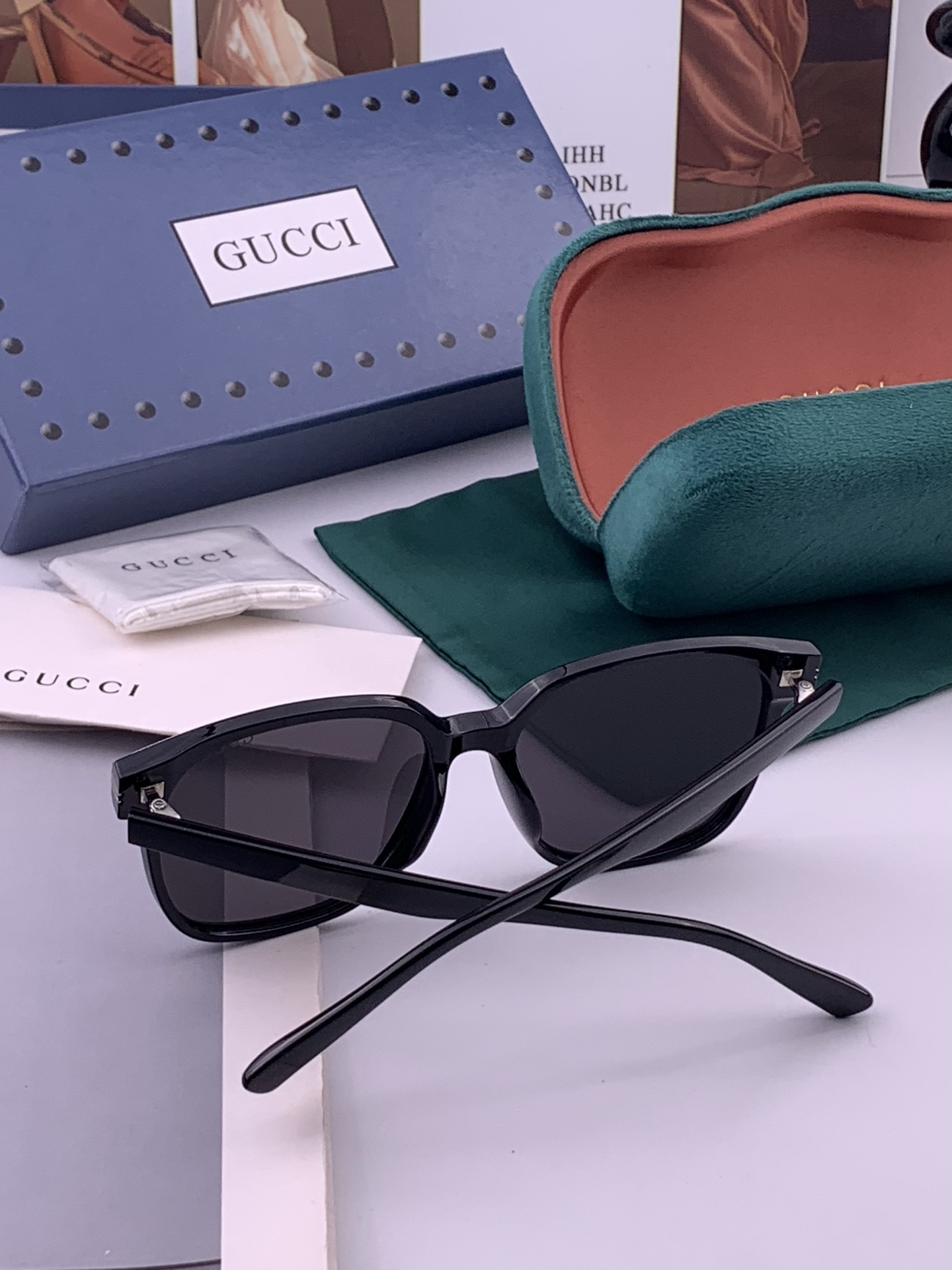 🔺GUCCI🔻古驰 GG圆框太阳镜 完美品质 🎓独特设计  适合各种脸型 亮相时装周 超时尚百搭 实物精