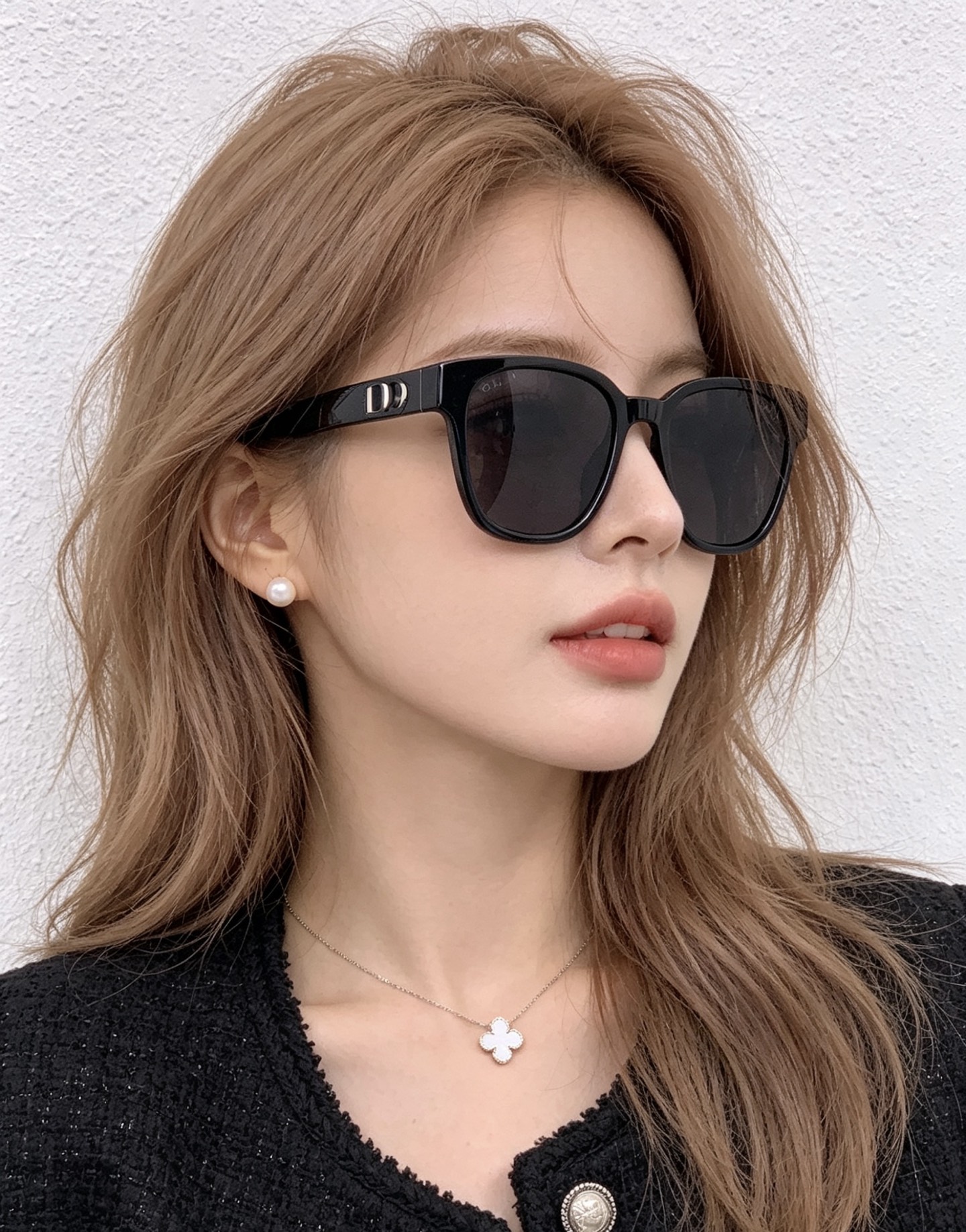 🔺 【DIOR-迪奥】开春新款 潮流爆款 时尚方框偏光太阳镜 高品质 佩戴舒适 网红潮款墨镜 型号：D8