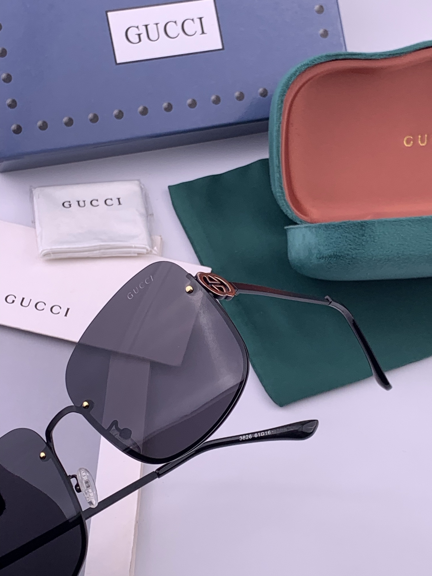 🔺GUCCI🔻古驰 GG圆框太阳镜 完美品质 🎓独特设计  适合各种脸型 亮相时装周 超时尚百搭 实物精