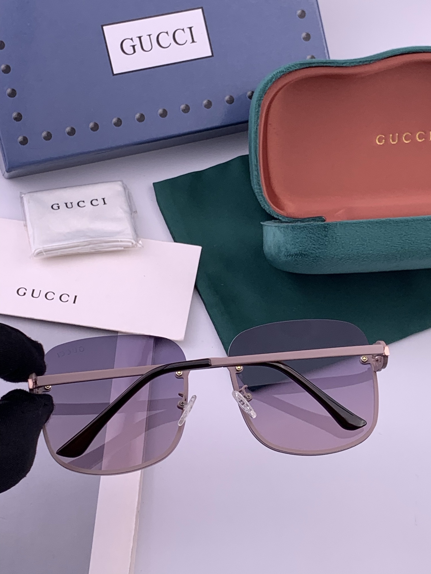 🔺GUCCI🔻古驰 GG圆框太阳镜 完美品质 🎓独特设计  适合各种脸型 亮相时装周 超时尚百搭 实物精