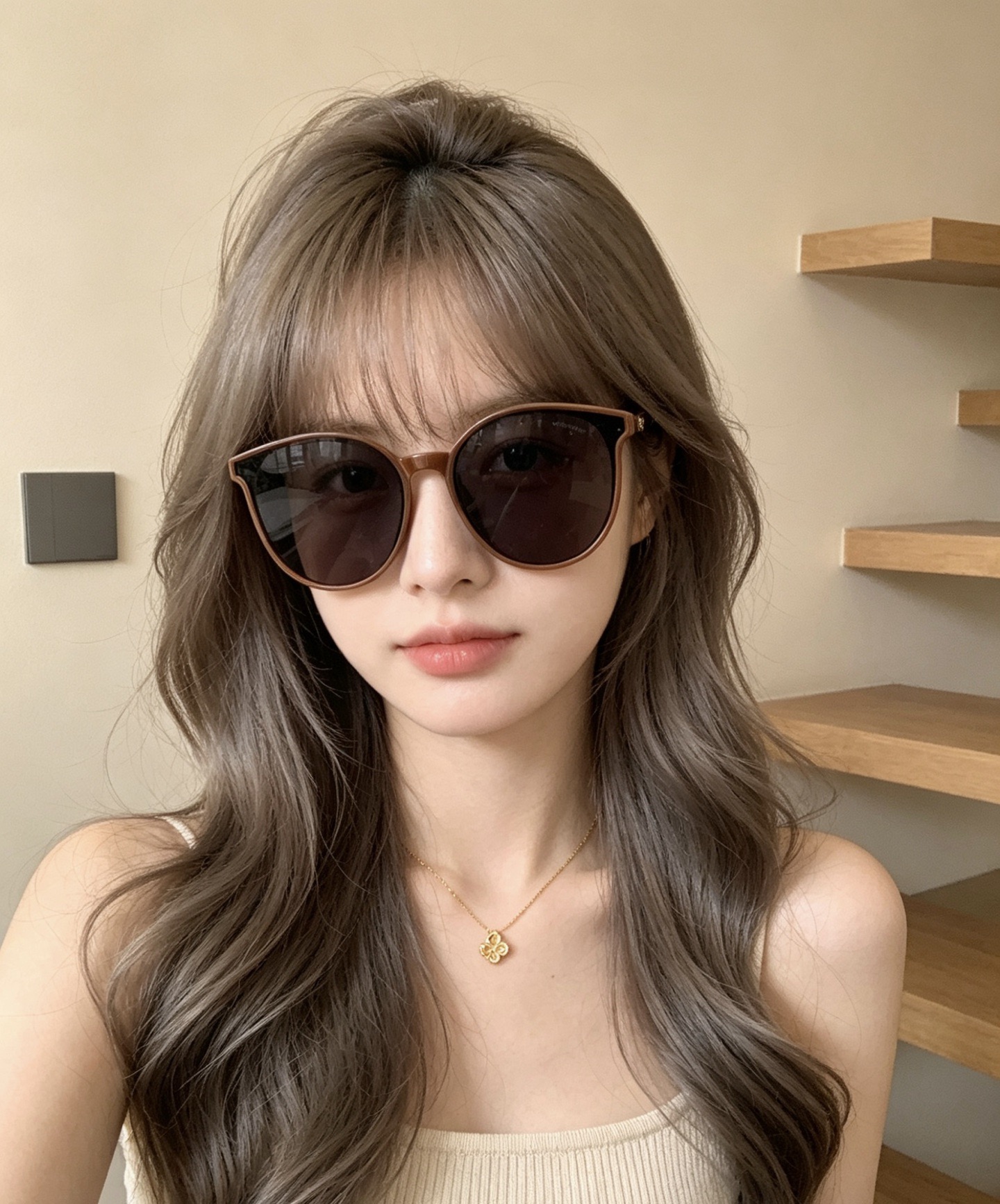 【CHANEL】香奈儿 新款潮流爆款 时尚方框太阳镜 佩戴舒适 网红潮款墨镜  女士高清加厚偏光太阳镜🕶