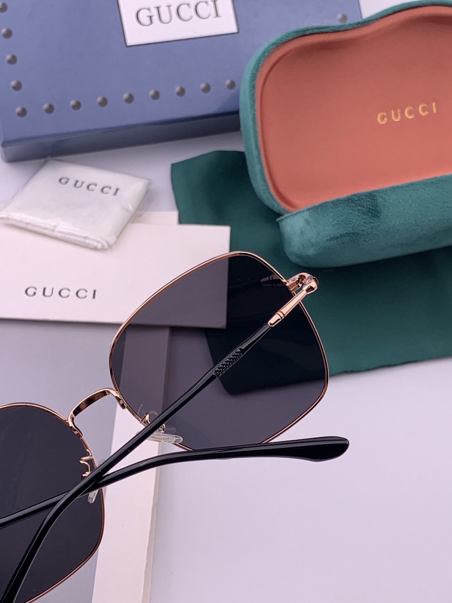 🔺GUCCI🔻古驰 GG圆框太阳镜 完美品质 🎓独特设计  适合各种脸型 亮相时装周 超时尚百搭 实物精