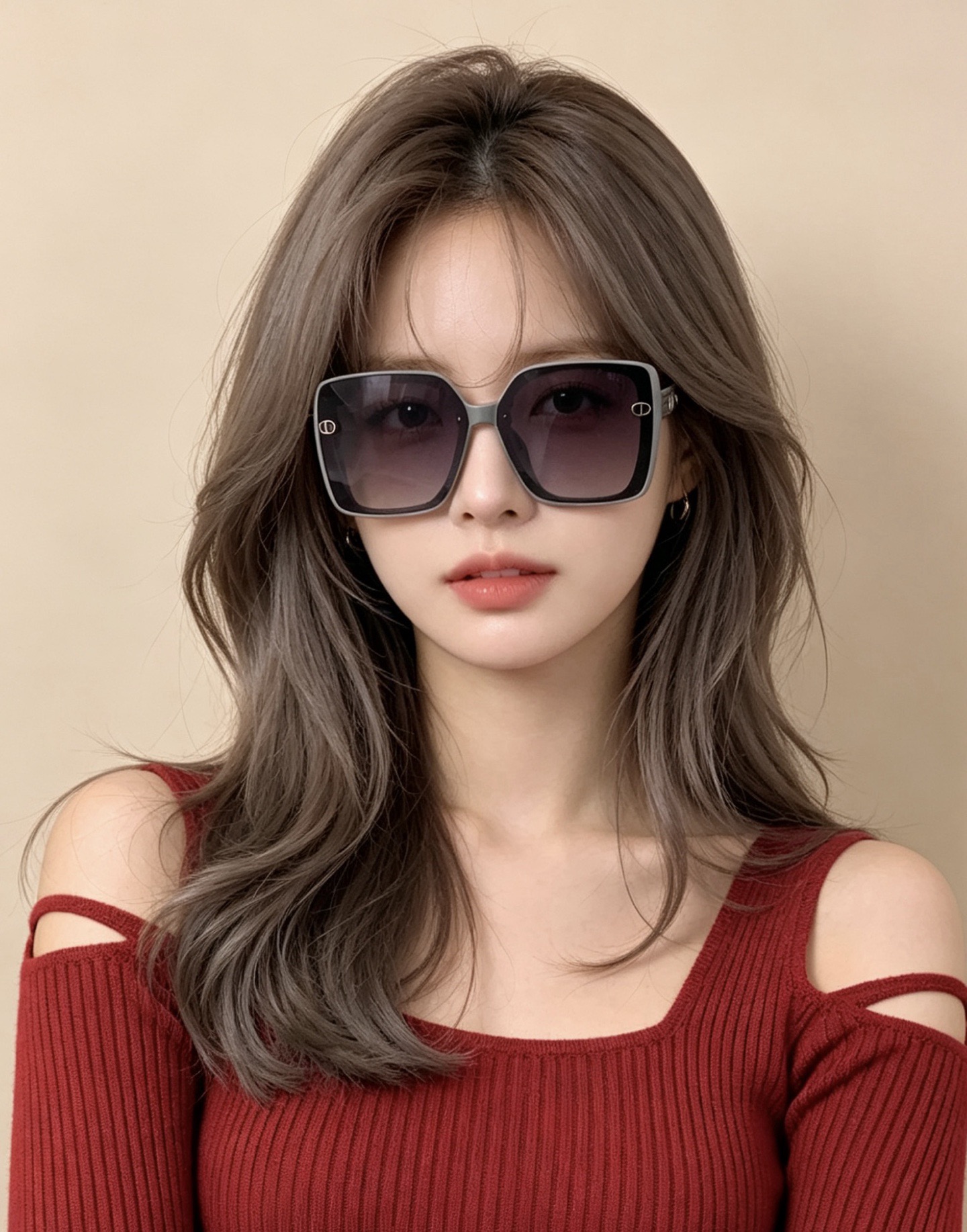 🔺 【DIOR-迪奥】开春新款 潮流爆款 时尚方框偏光太阳镜 高品质 佩戴舒适 网红潮款墨镜 女士高清偏