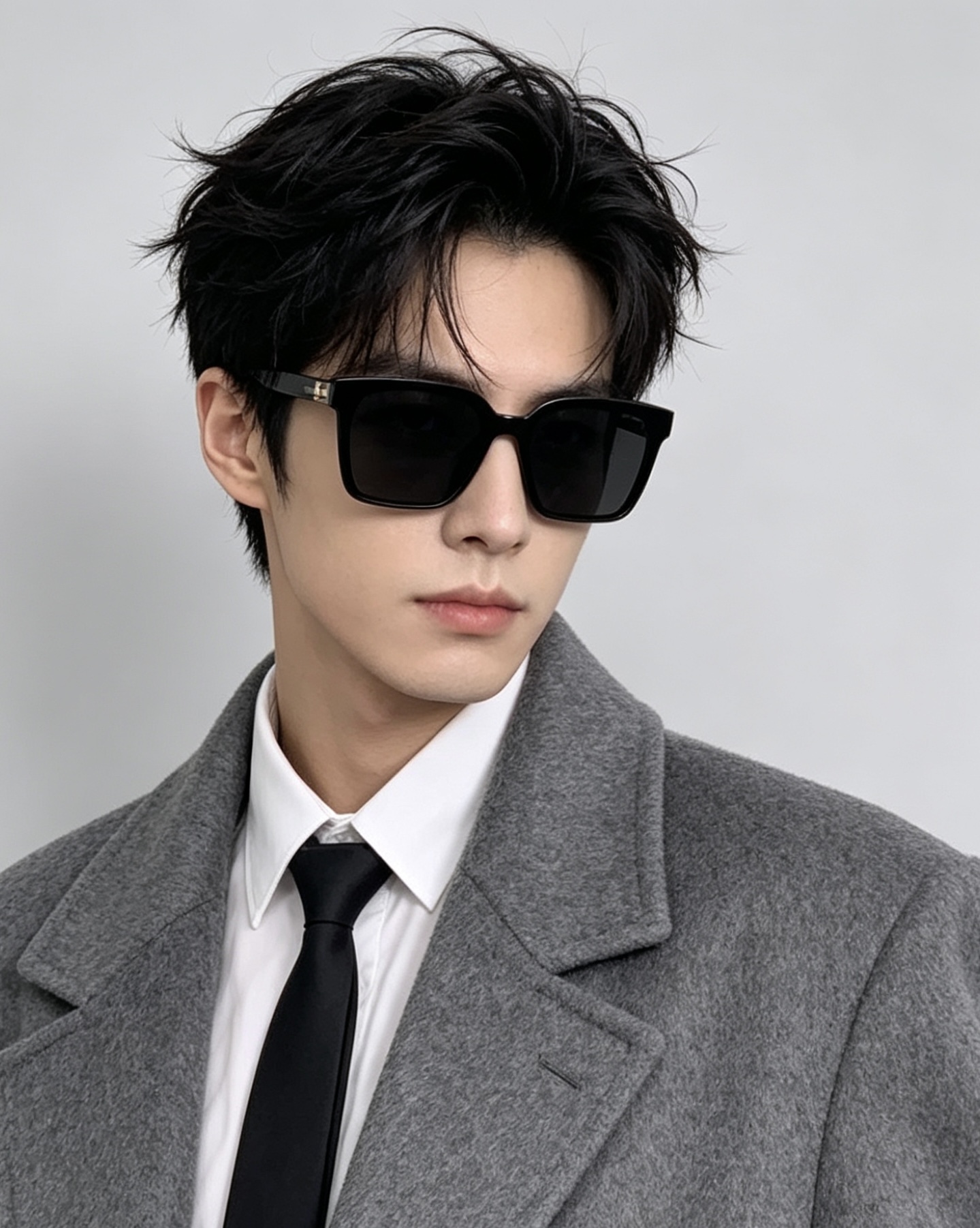 GUCCI  新款尼龙偏光太眼镜，情侣款时尚方框太阳镜佩戴舒适网红潮流款墨镜，大气女人范儿，大脸小脸都好
