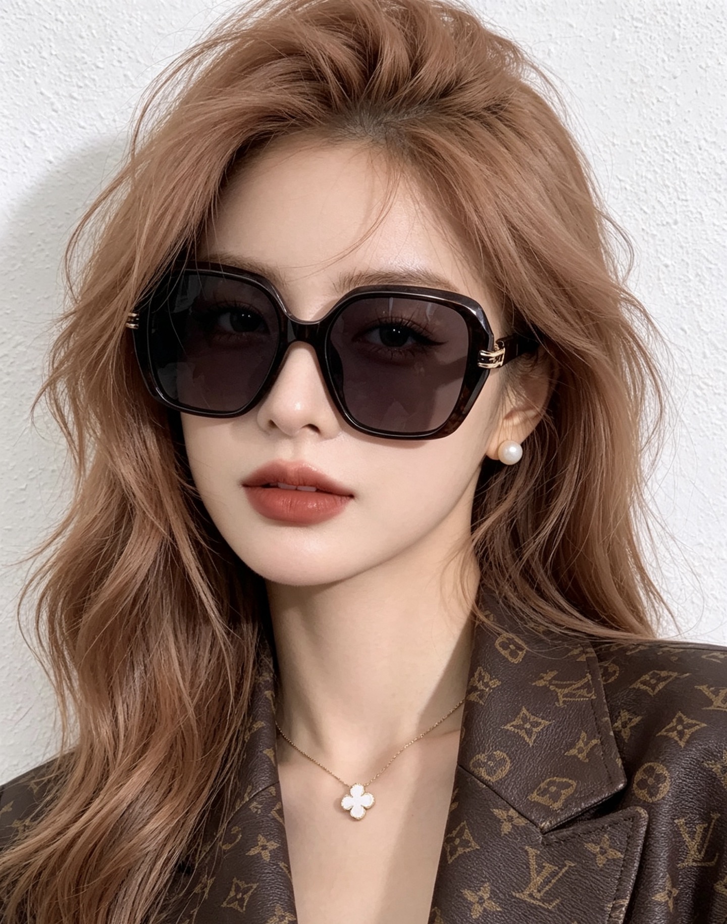 🔺 【GUCCI-偏光太阳镜】开春新款 潮流爆款 时尚方框偏光太阳镜 高品质 佩戴舒适 网红潮款墨镜 女